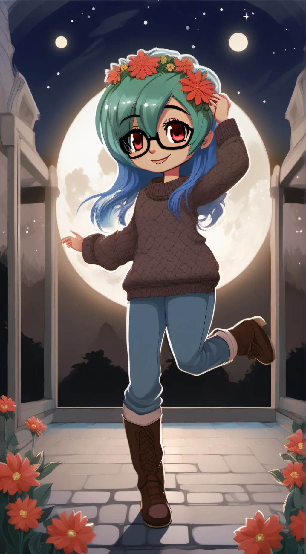 ai character: Nova background