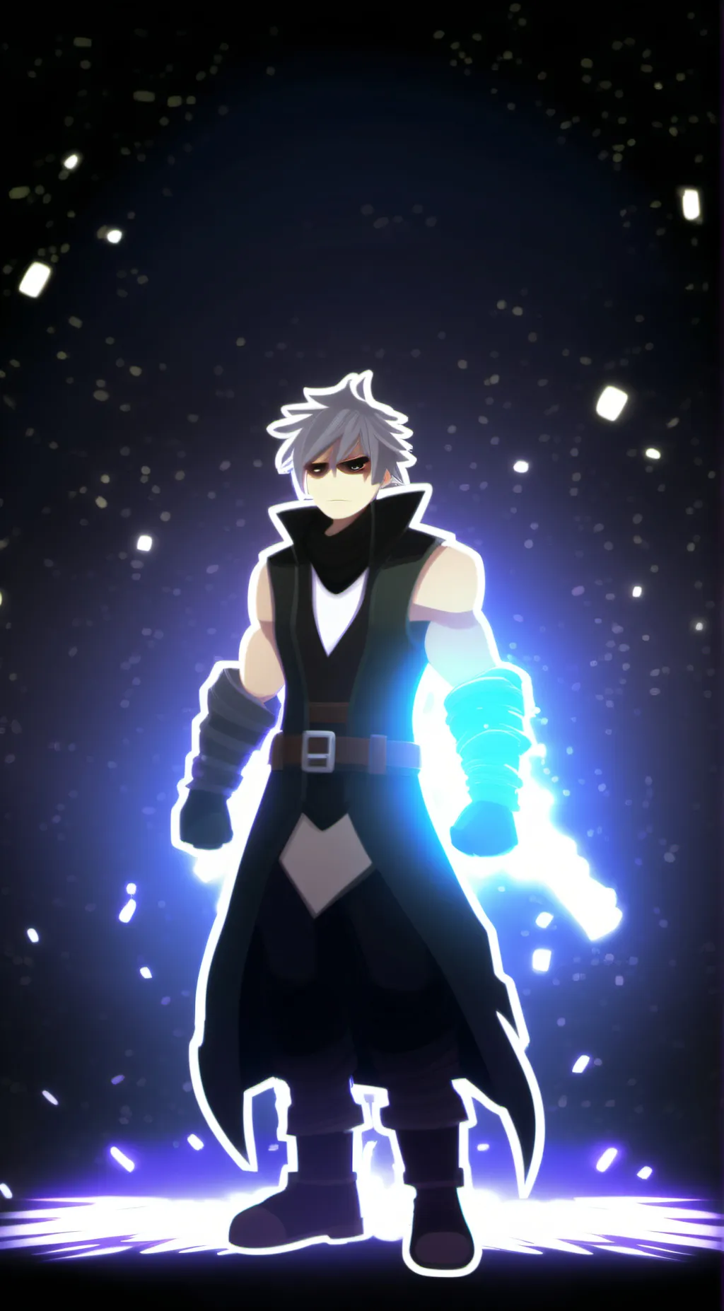 ai character: Homeless kid background