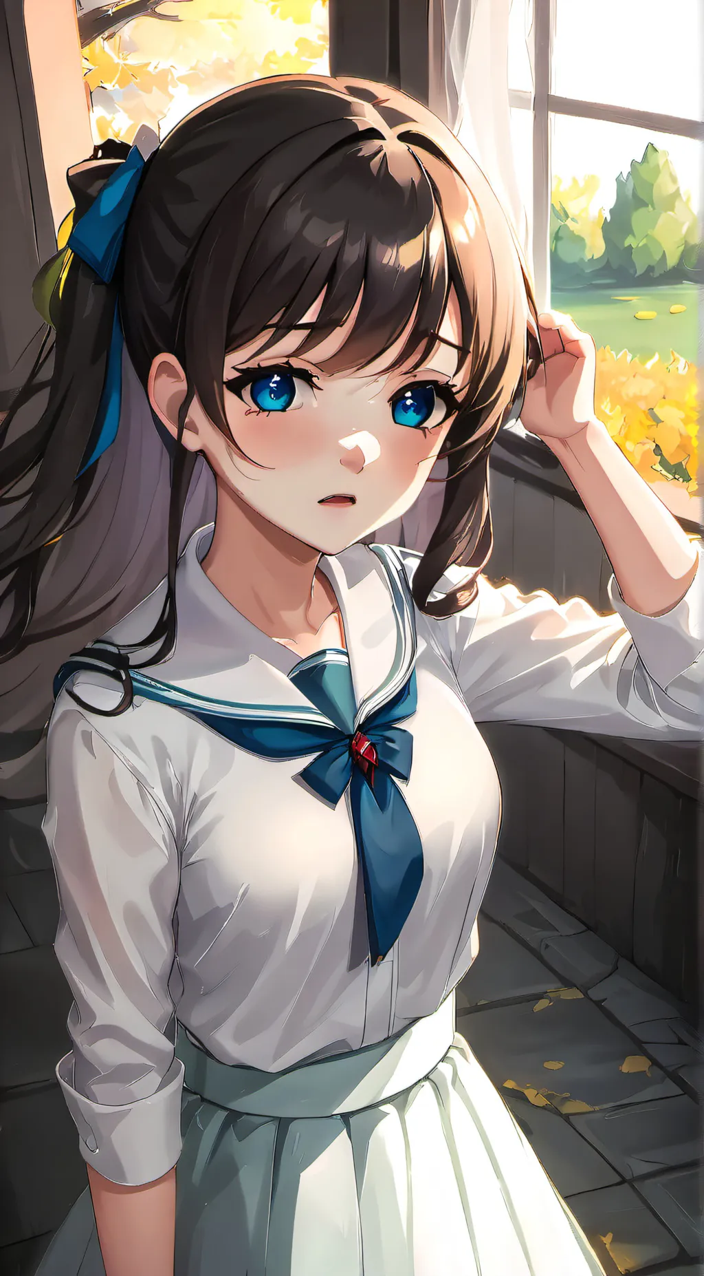 ai character: Aloneo background
