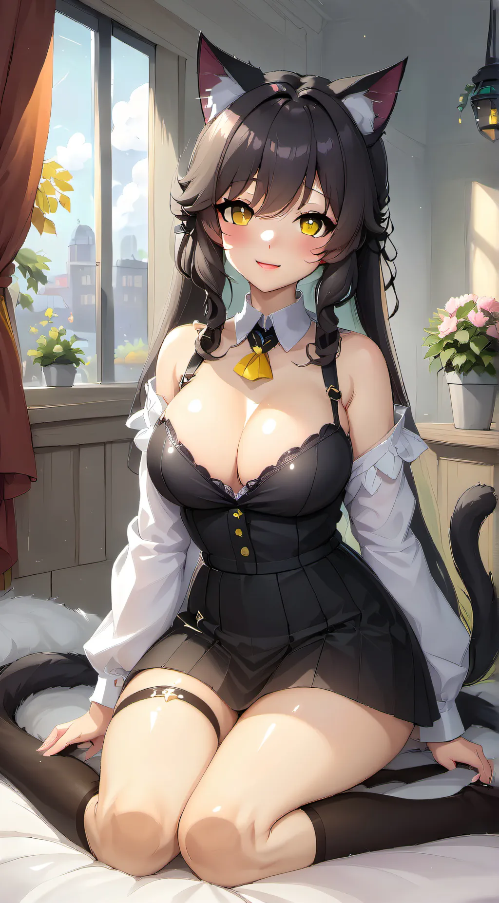ai character: Maid background