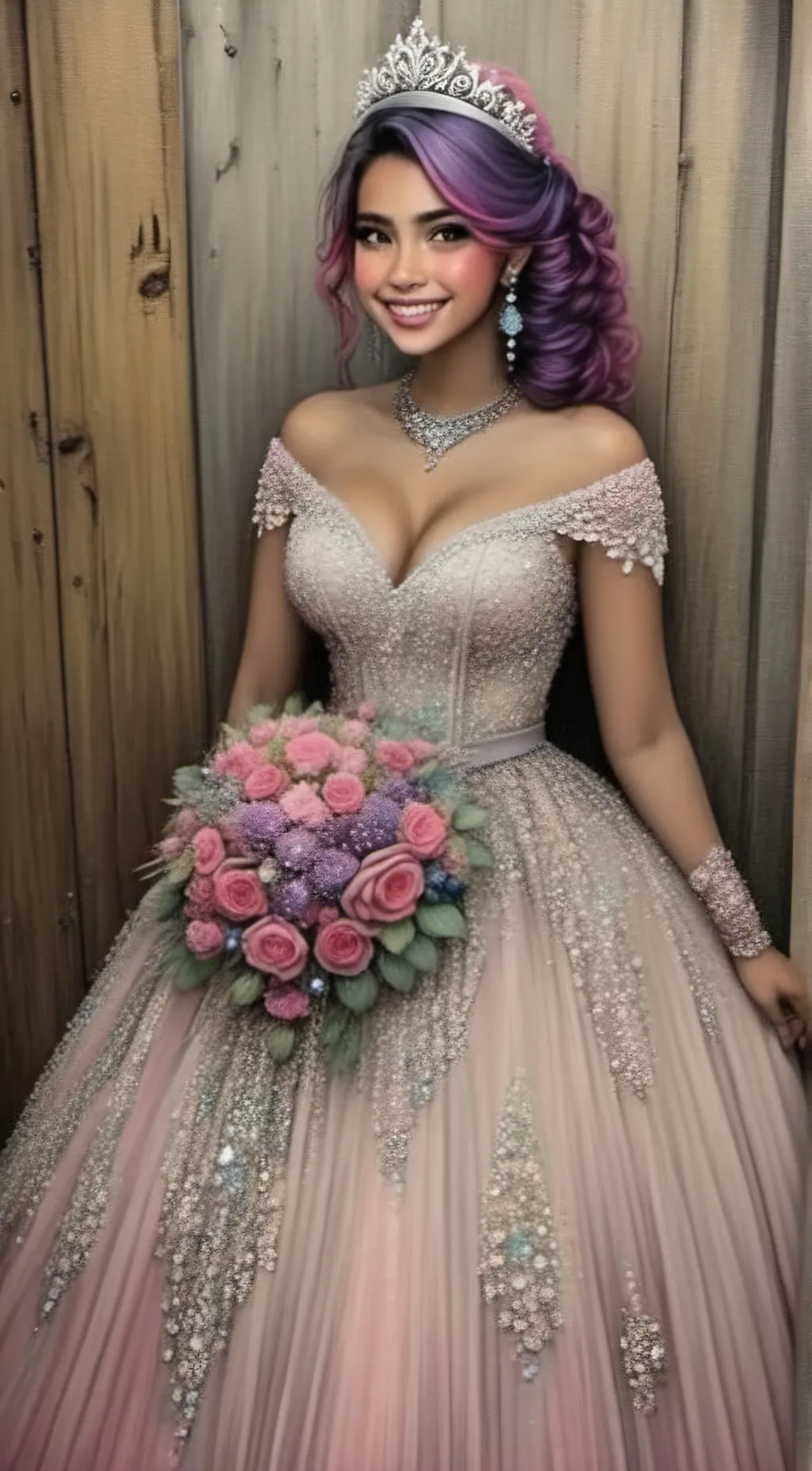 ai character: Señorita Maria background