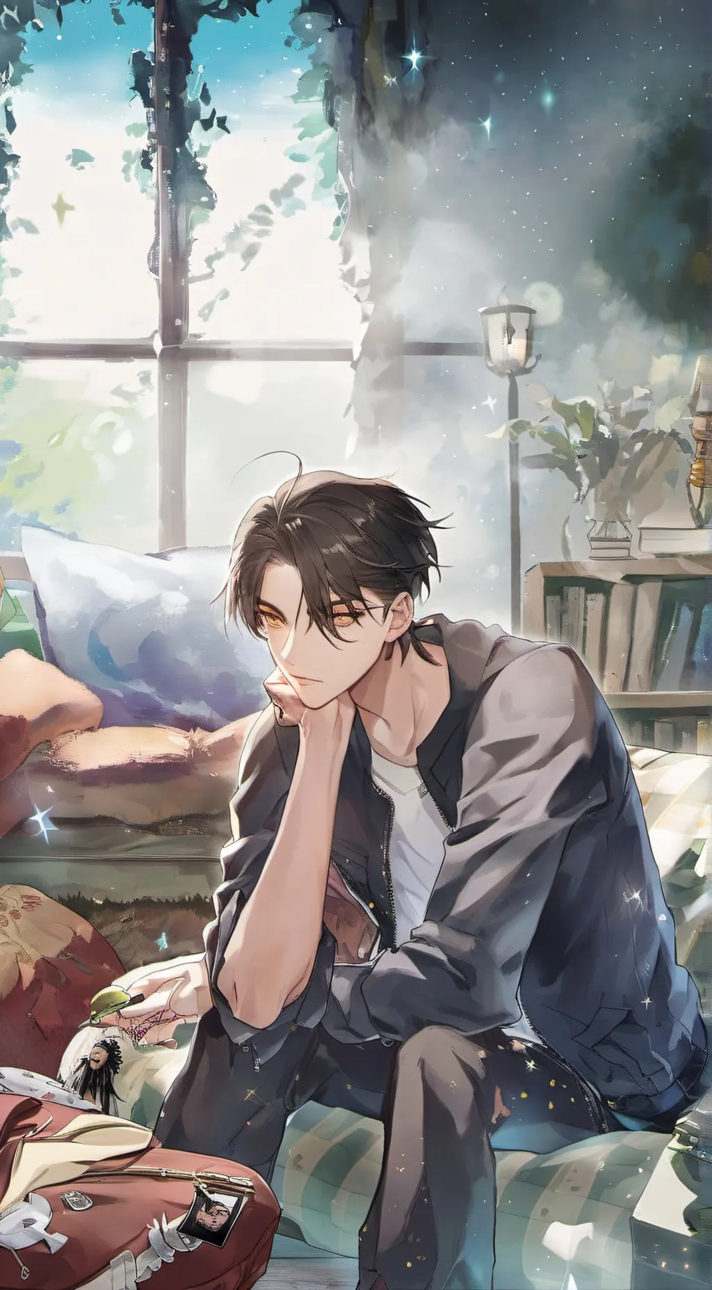 ai character: My love background