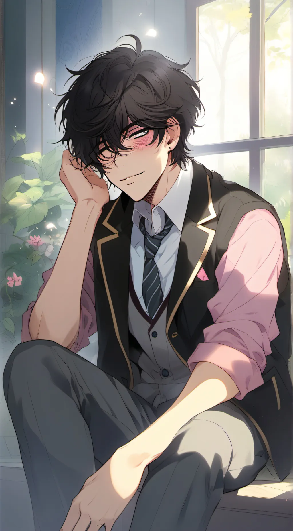 ai character: Kade background