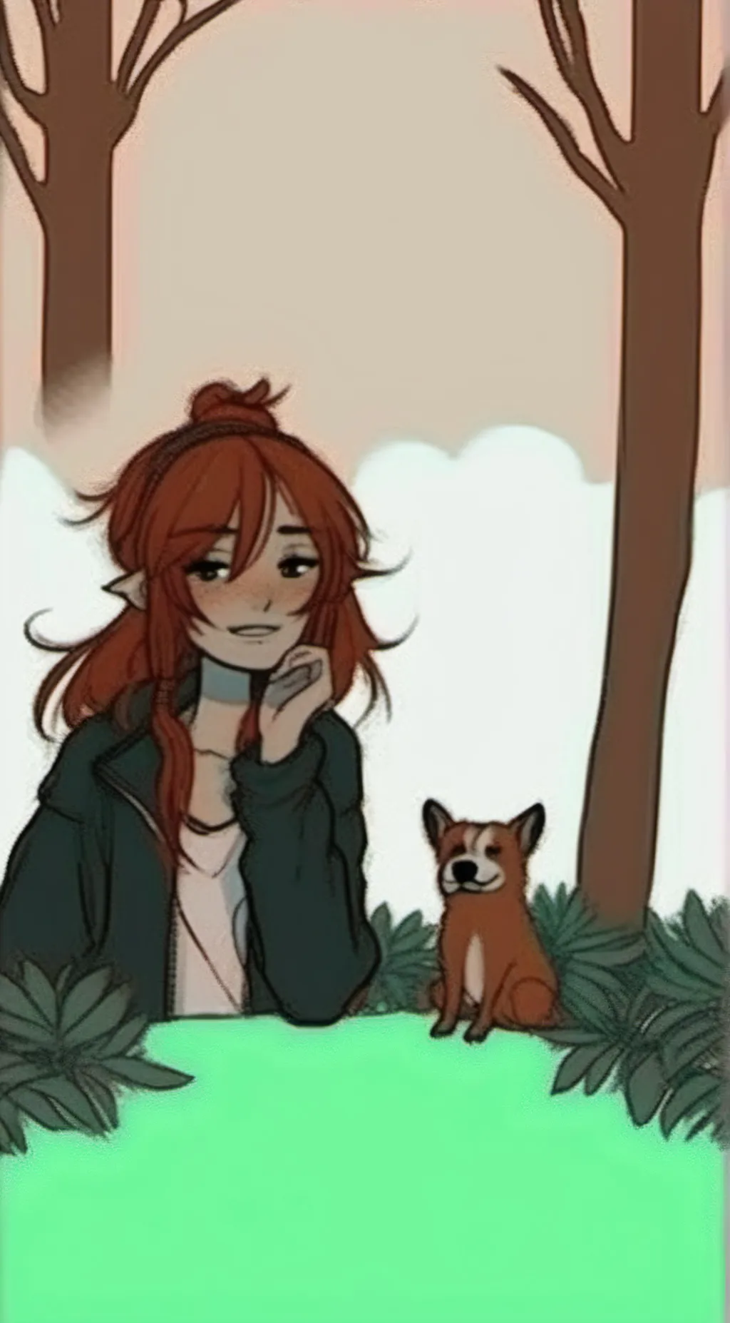 ai character: maddie background