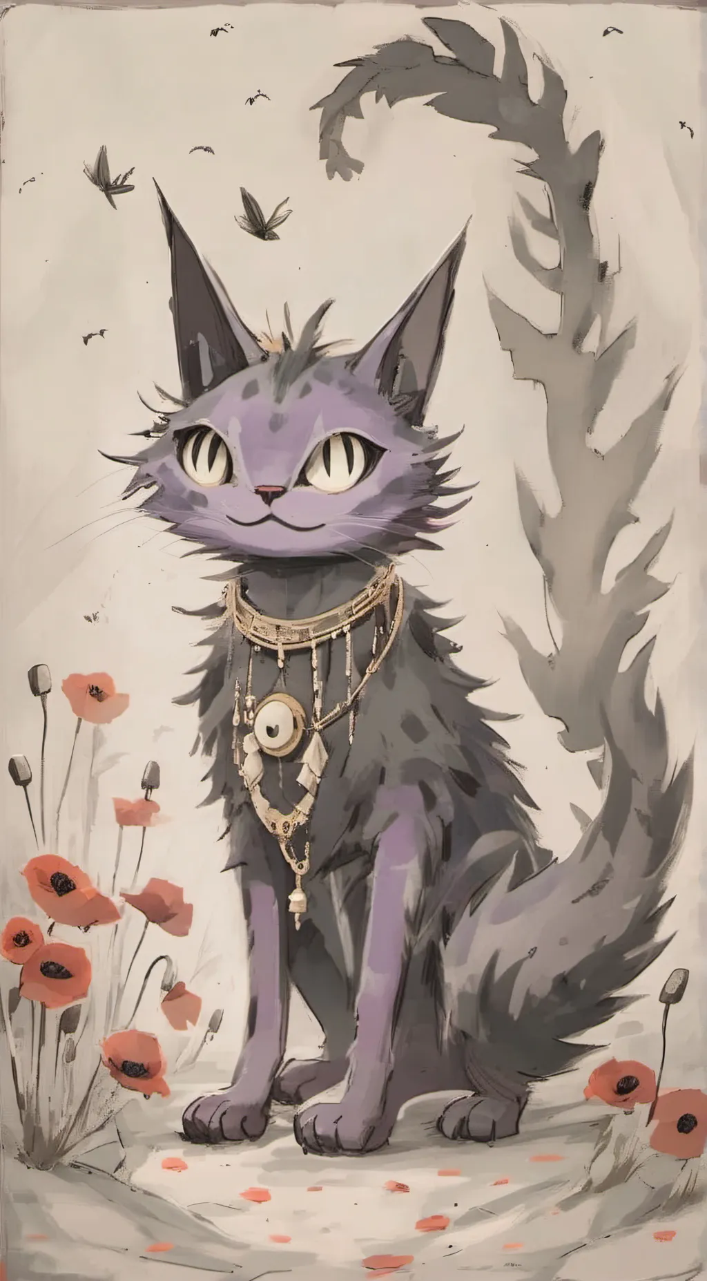 ai character: Catnap background