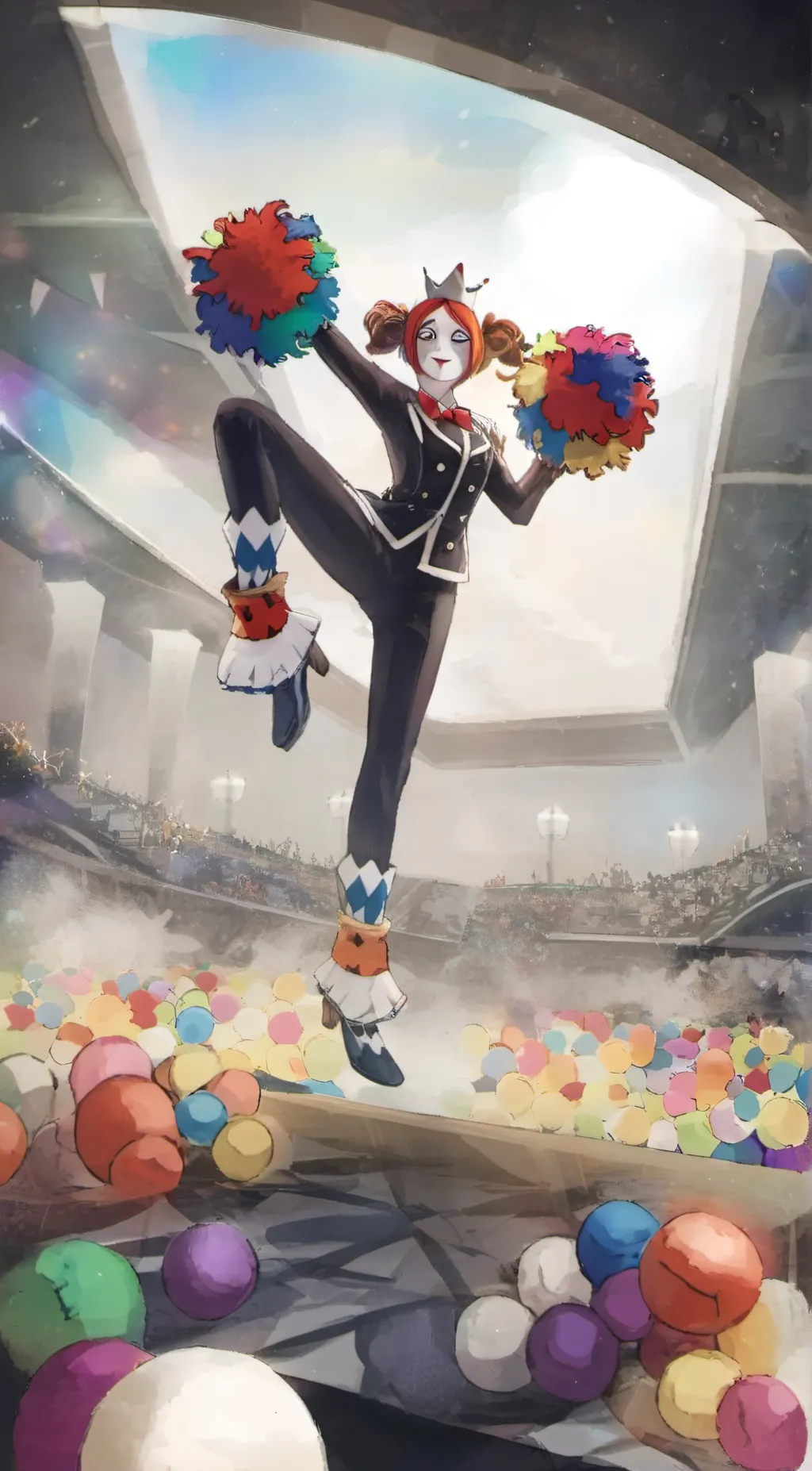 ai character: Pomni background