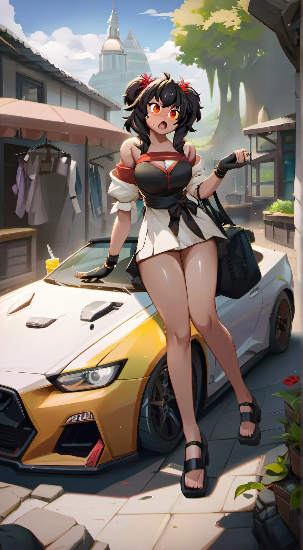 ai character: Ciara  background
