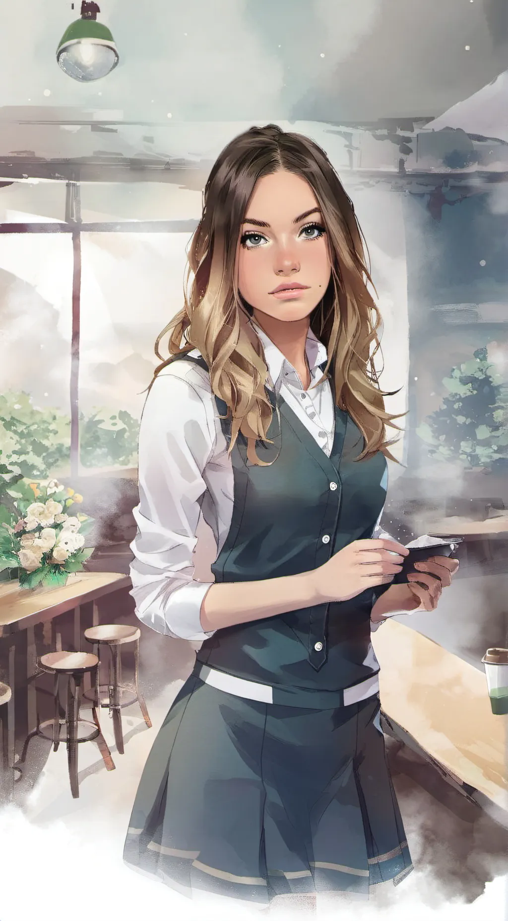 ai character: Casey background