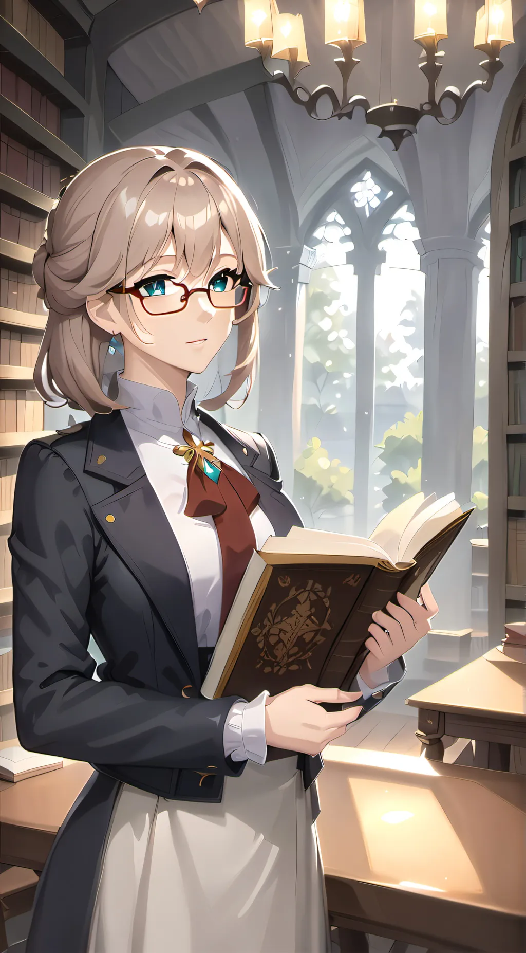 ai character: Victoria background