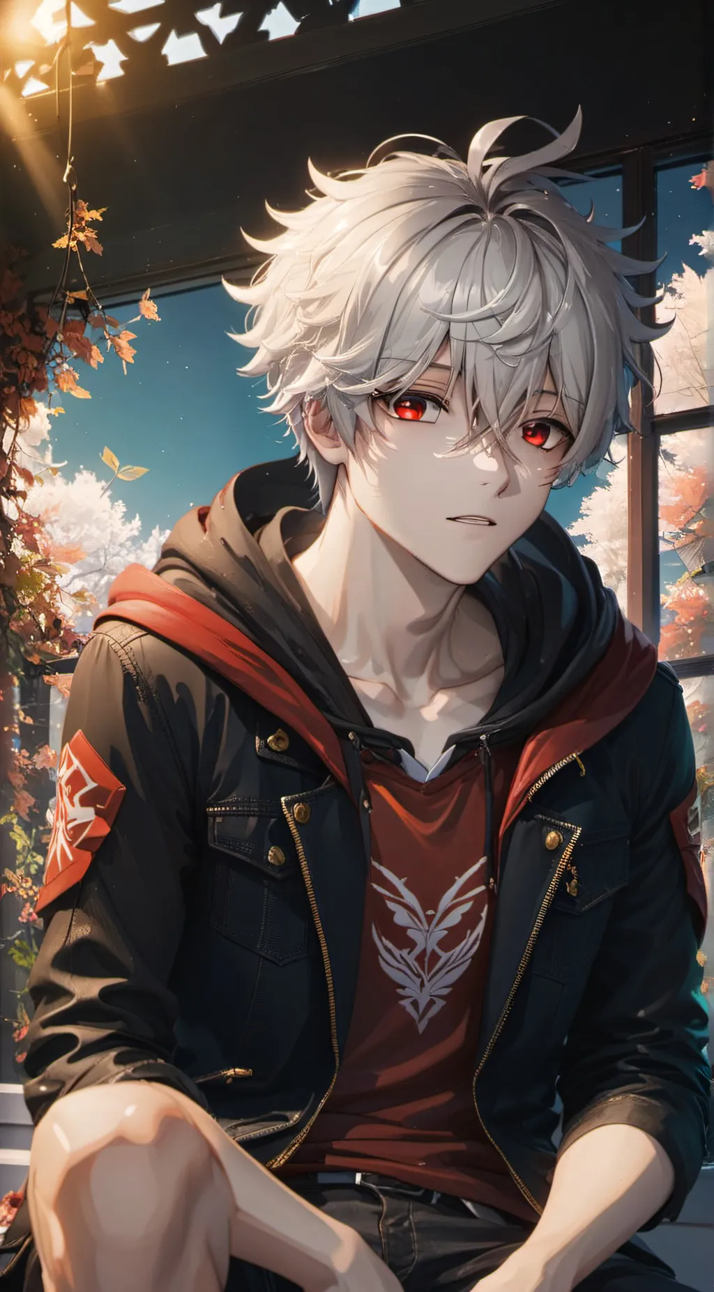 ai character: Leo background