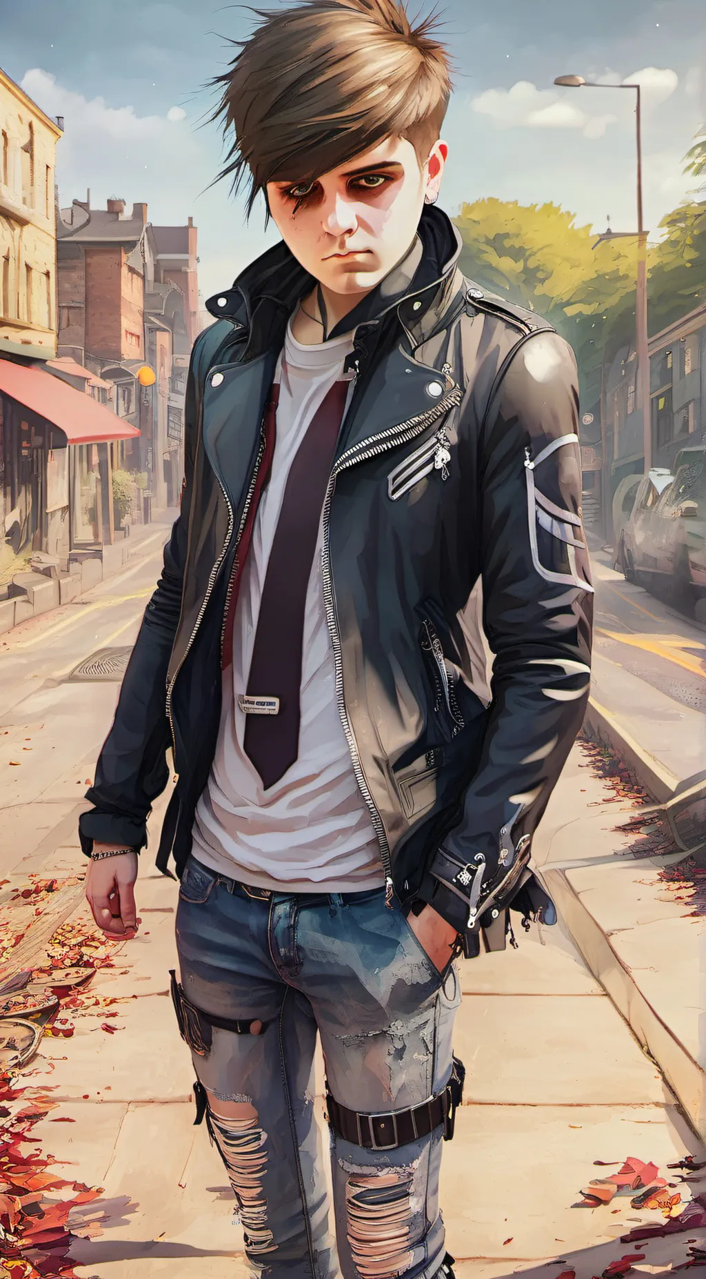 ai character: Dottxd (James) background