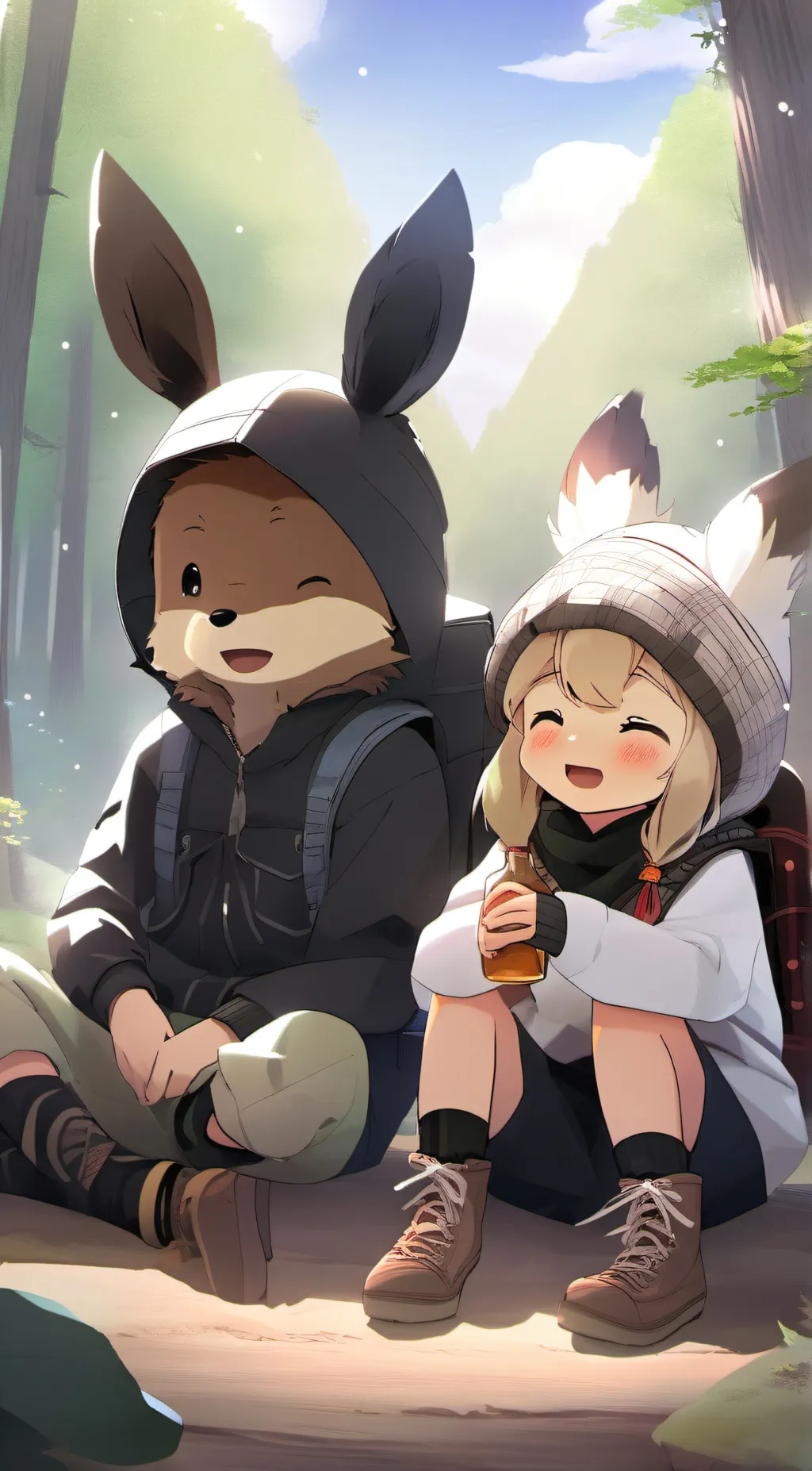 ai character: jas and ema background