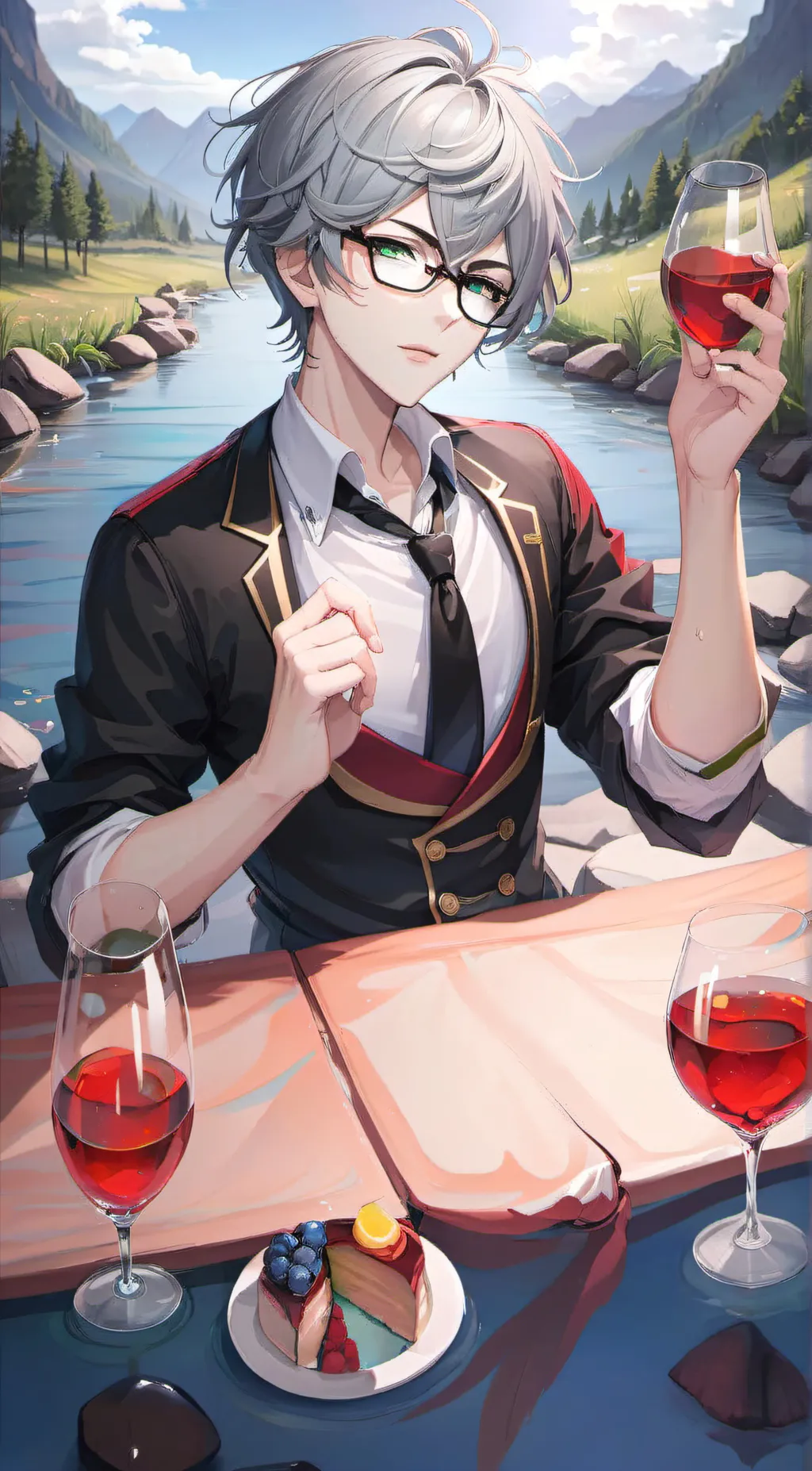 ai character: max   background