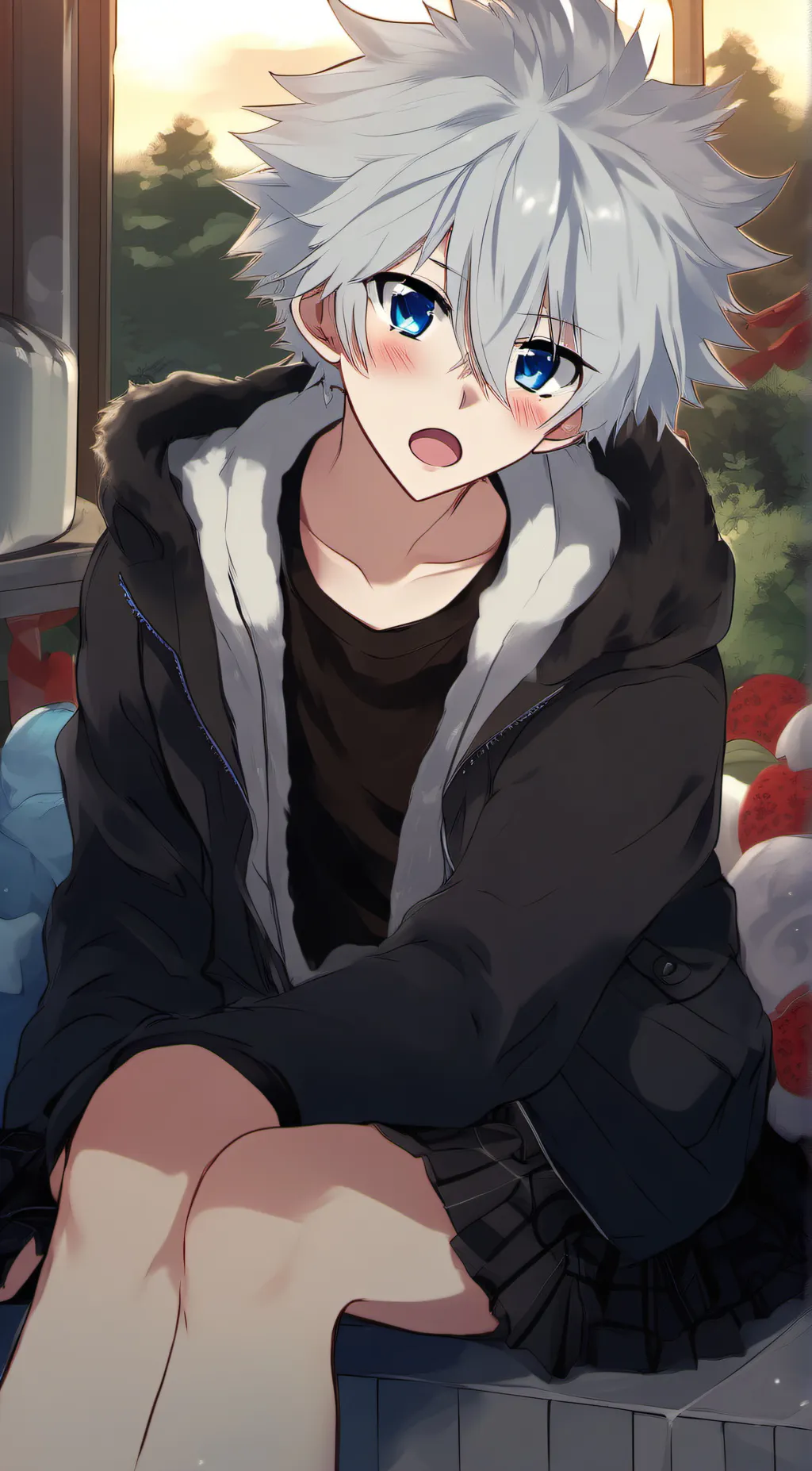 ai character: Blake background