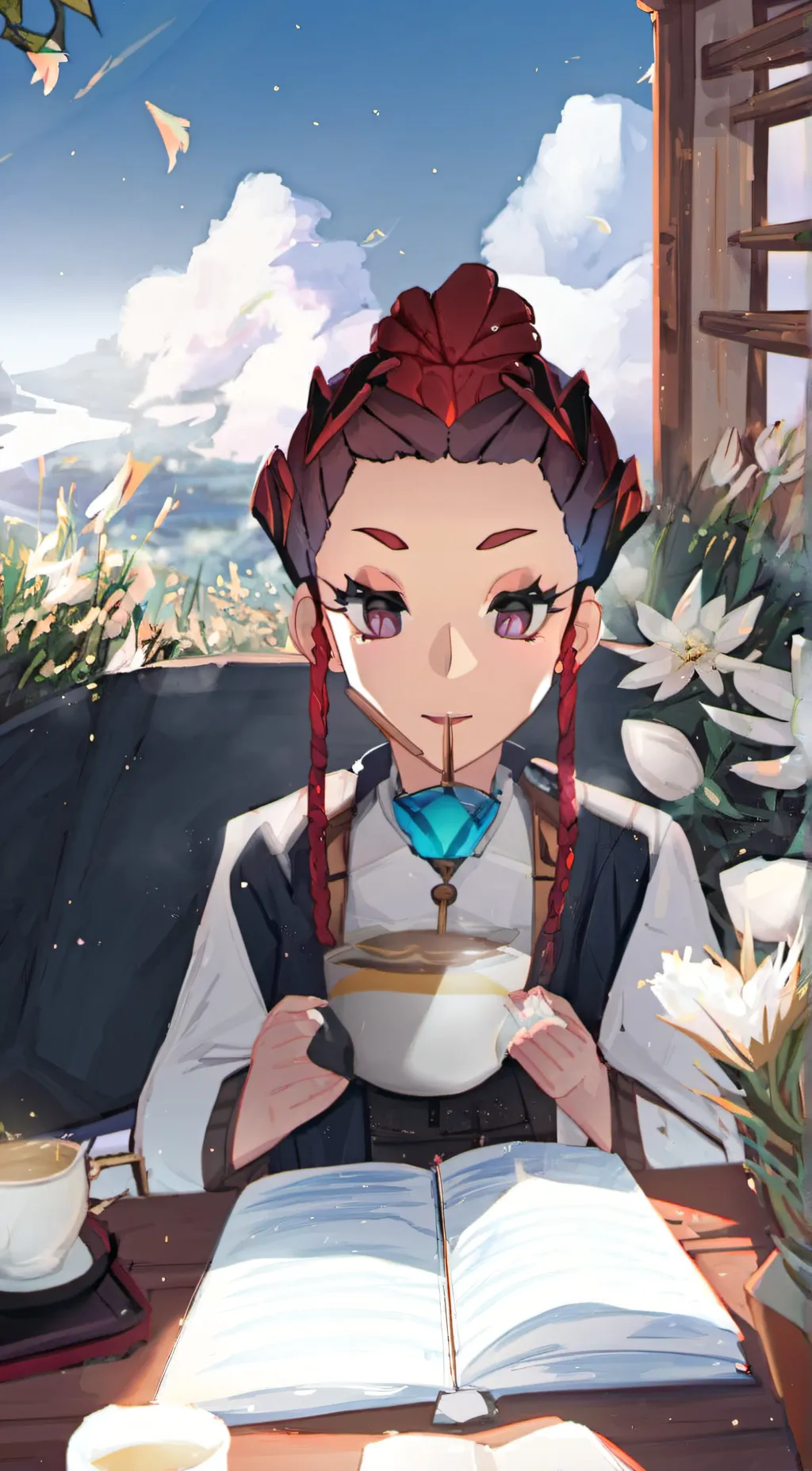 ai character: best friend  background