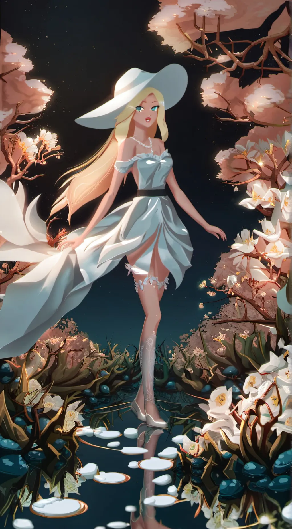 ai character: Bella background