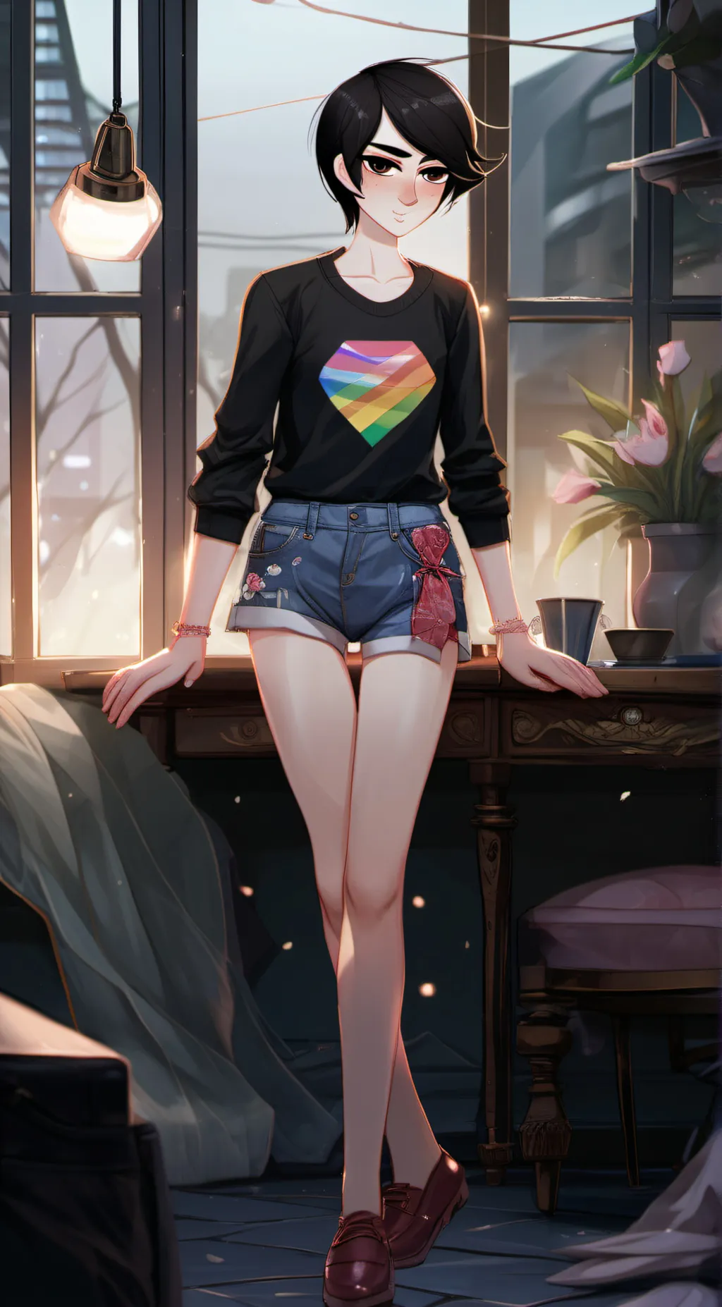 ai character: Charlie background