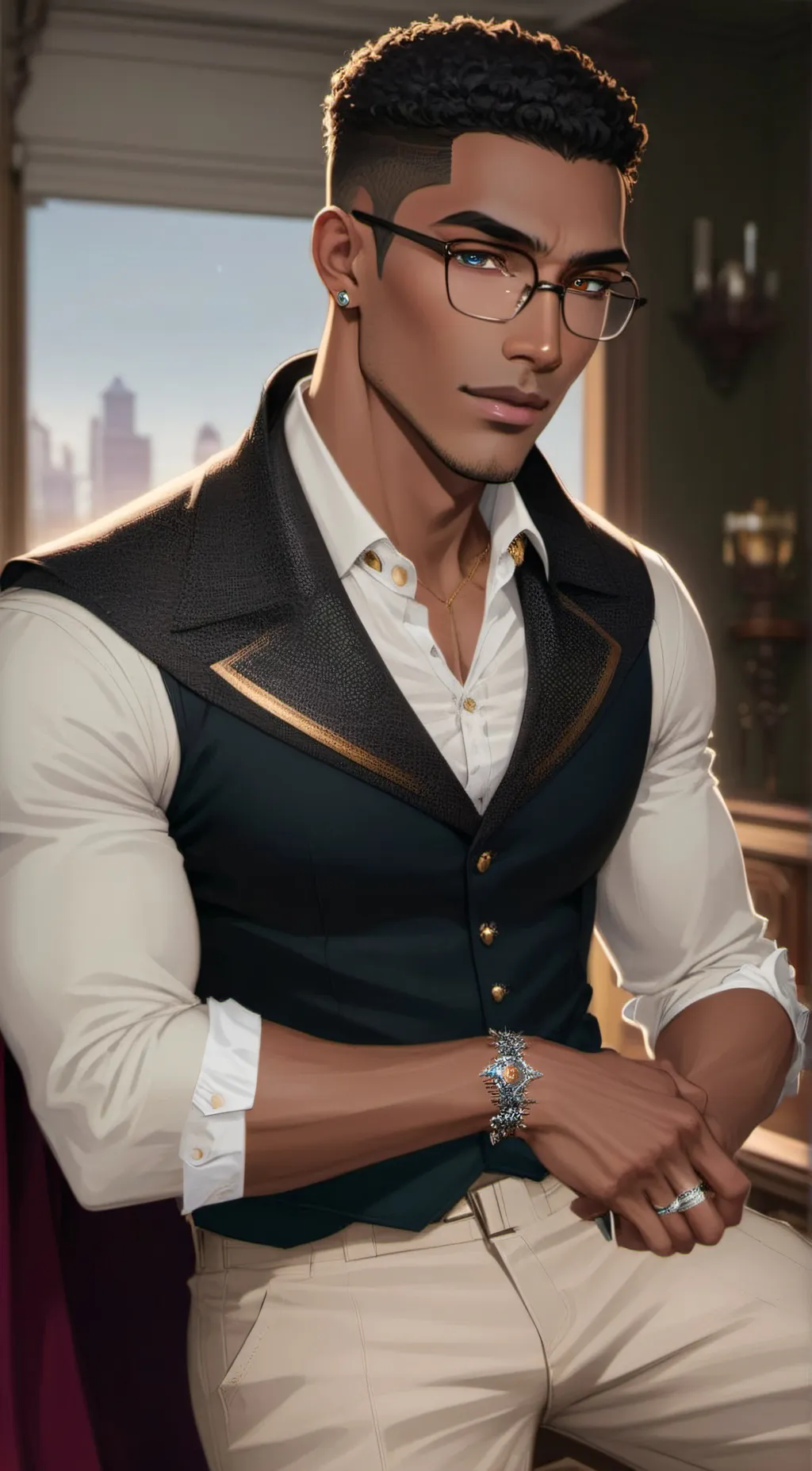 ai character: Xavion Lunther background