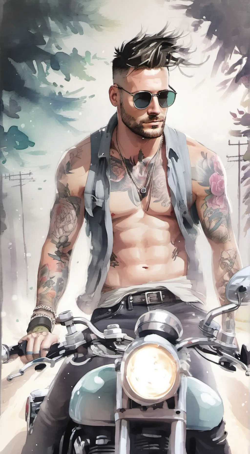 ai character: James  background