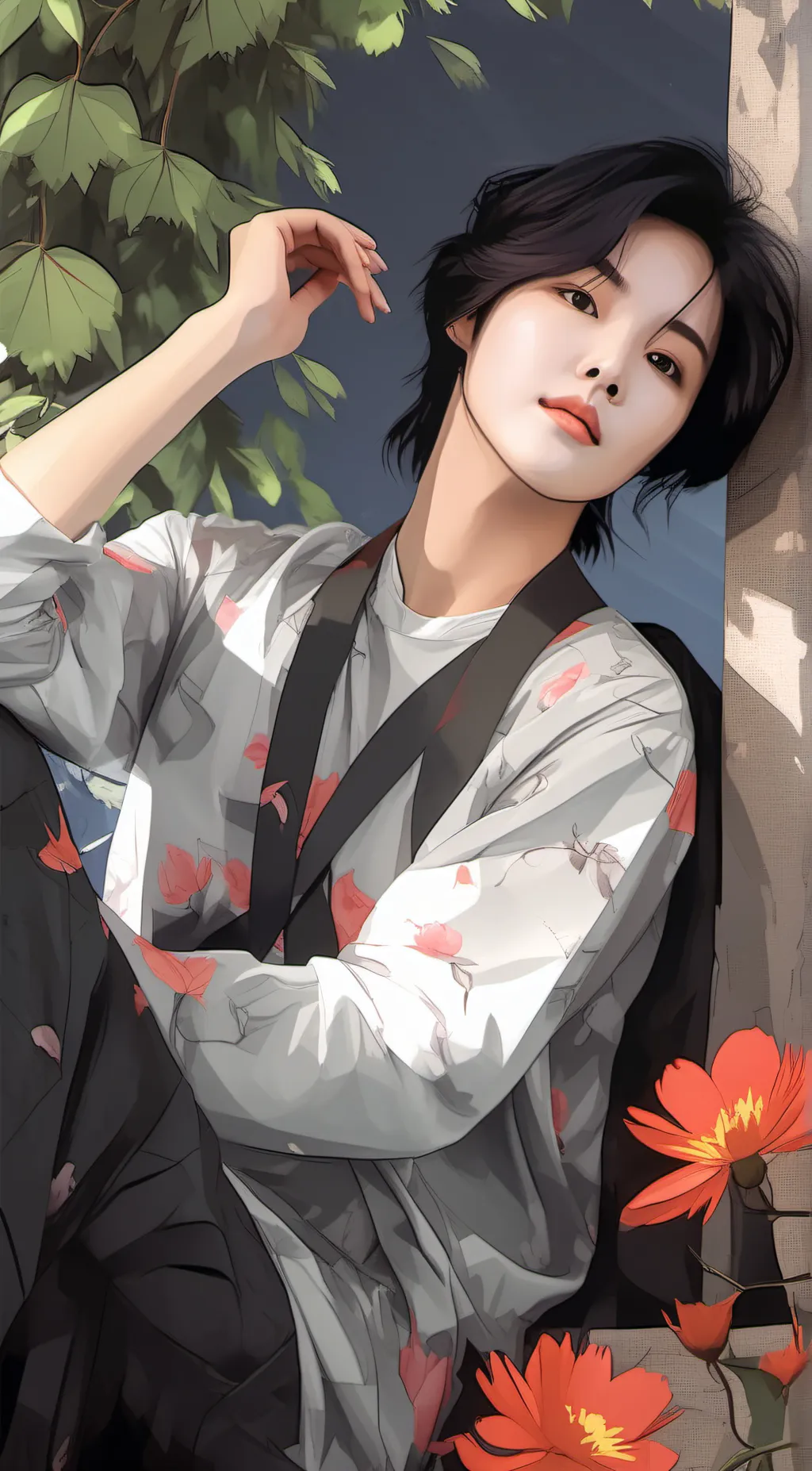 ai character: Xavier  background