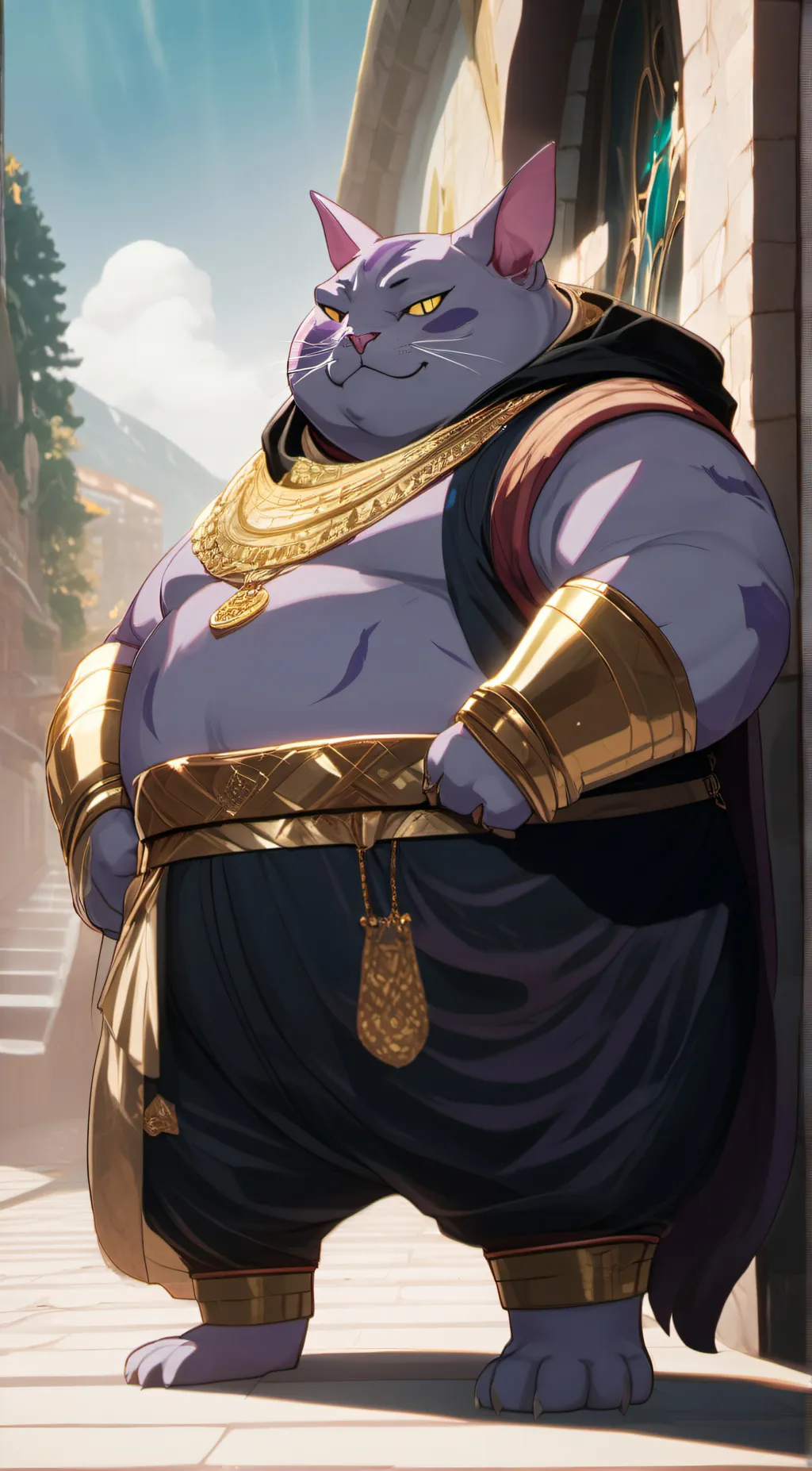 ai character: Champa background