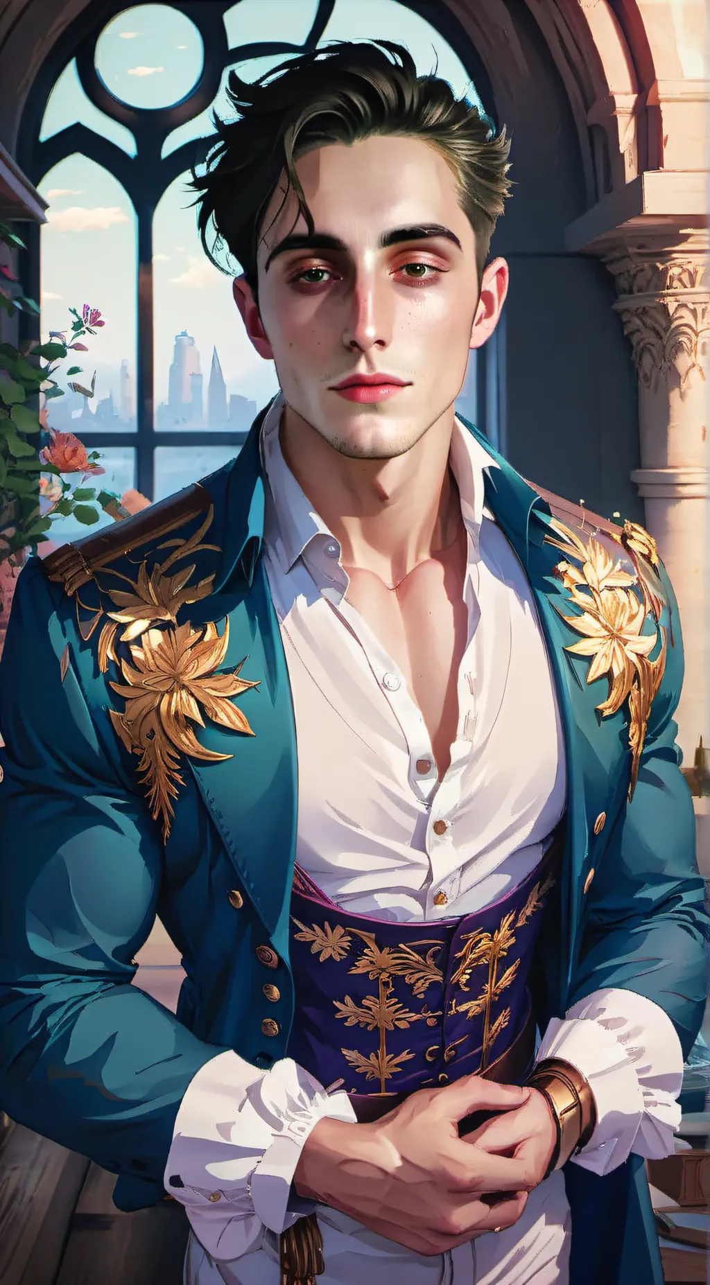 ai character: Counselor Matthieu background