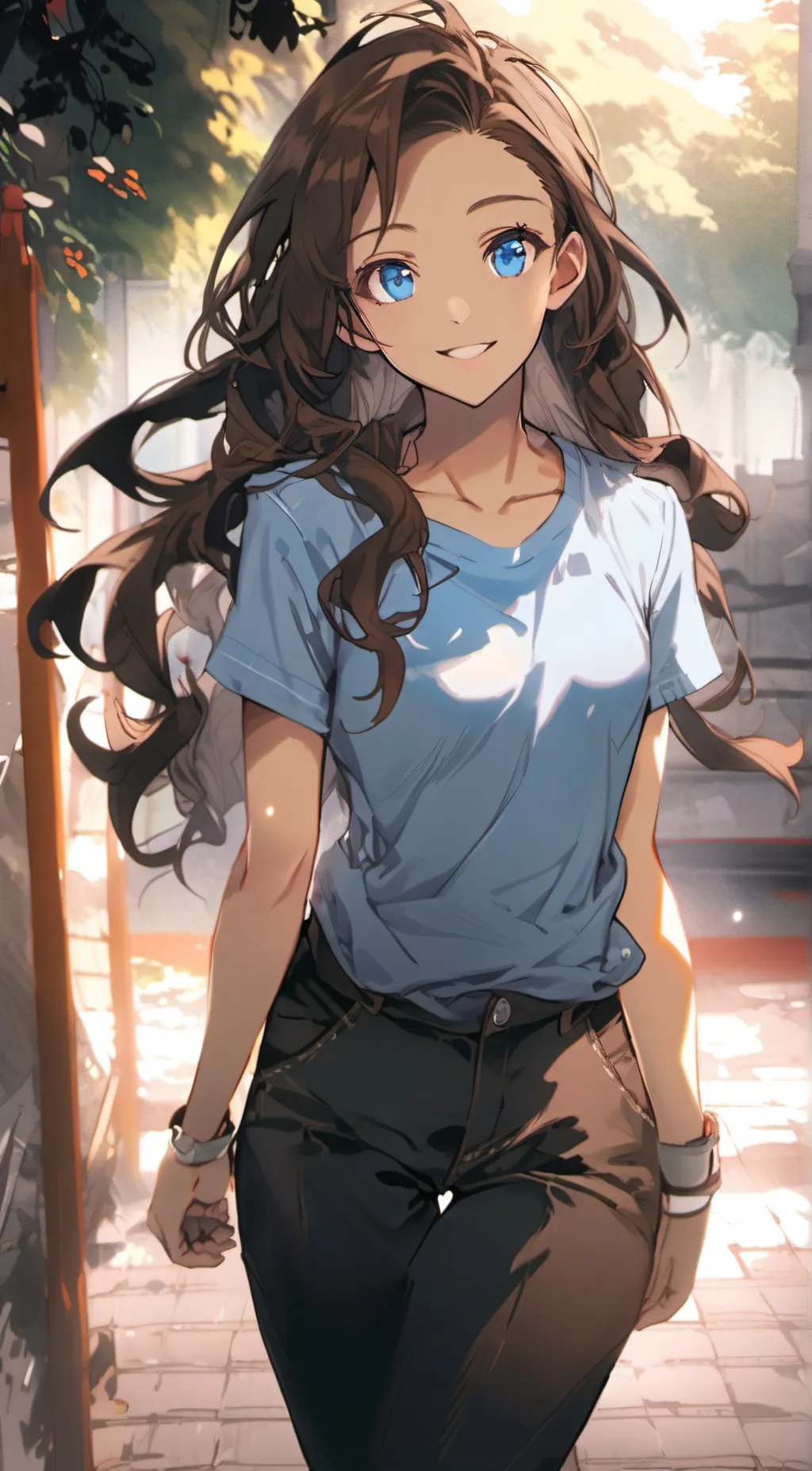 ai character: Trixan Everlock background