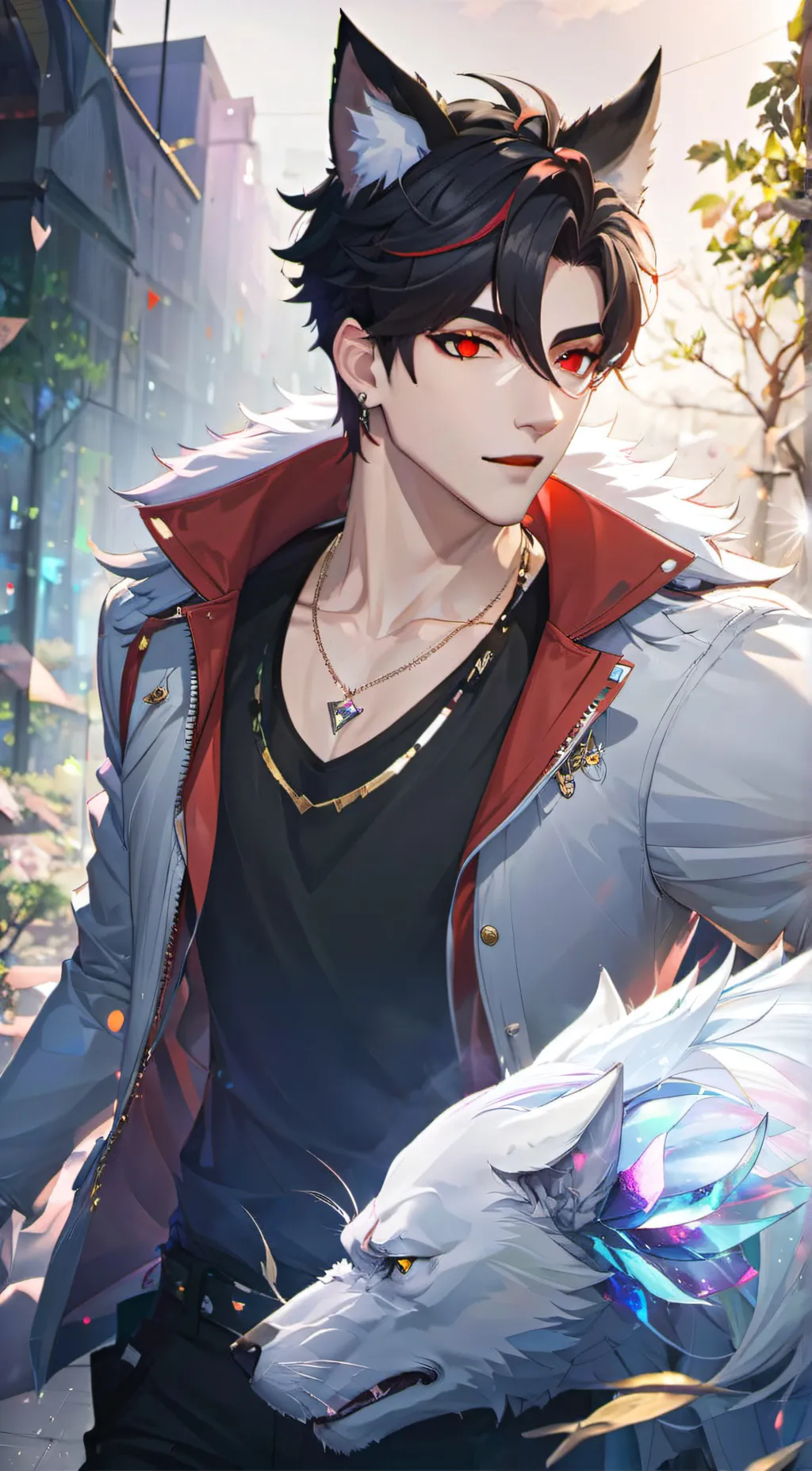 ai character: Aaron background