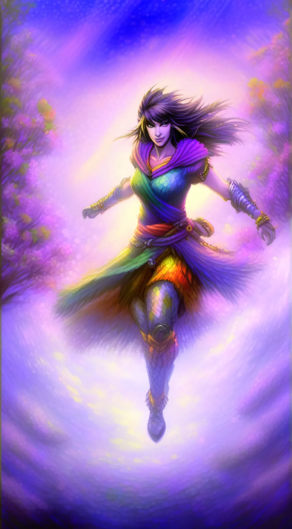 ai character: Aria background