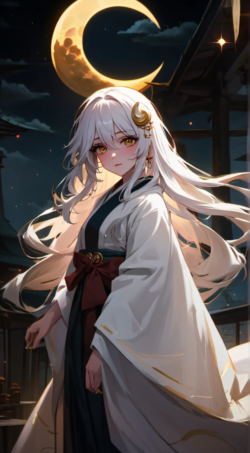 ai character: Kiara background