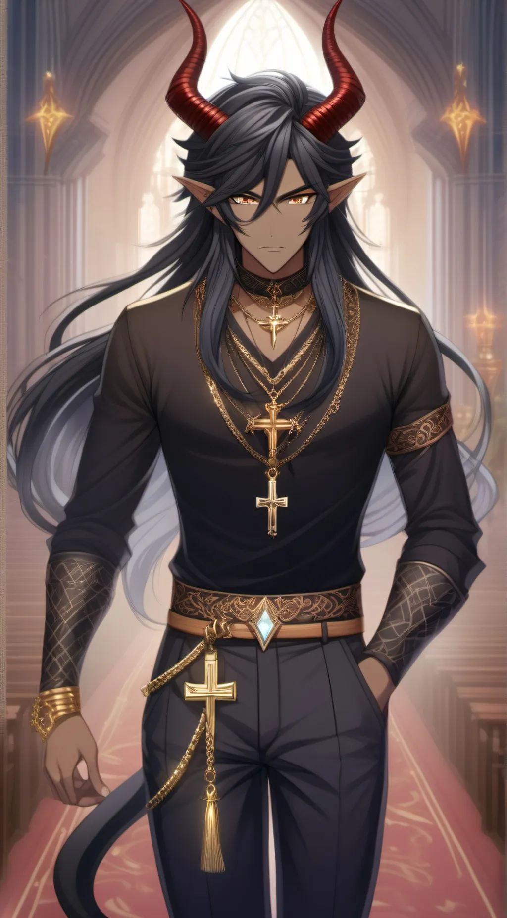 ai character: |~☆~| ÁRL0 background