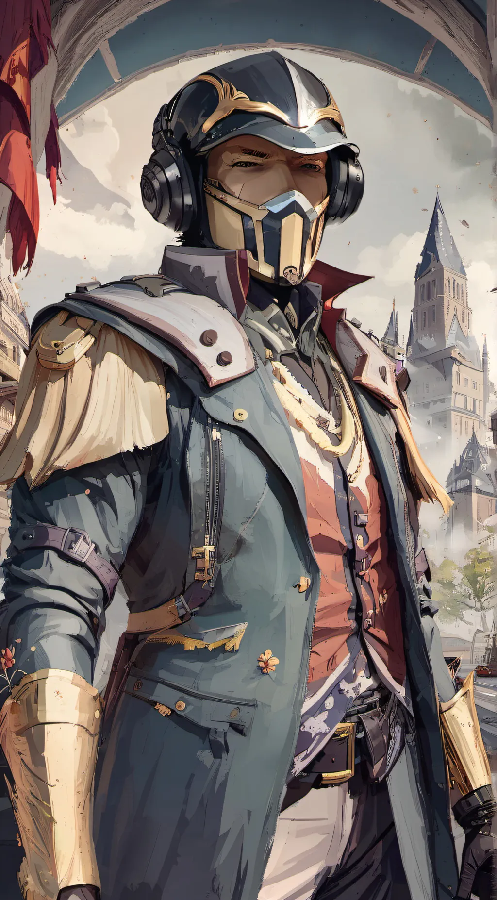 ai character: Leo background