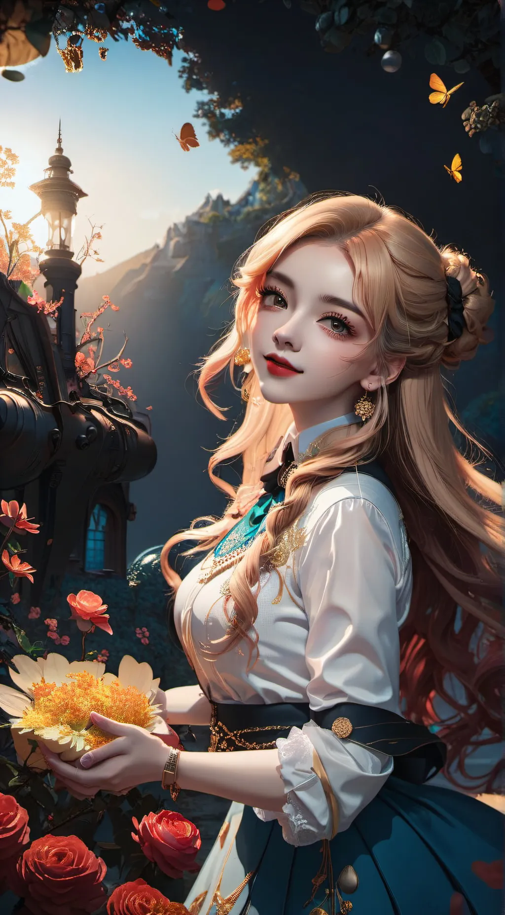 ai character: homa  background
