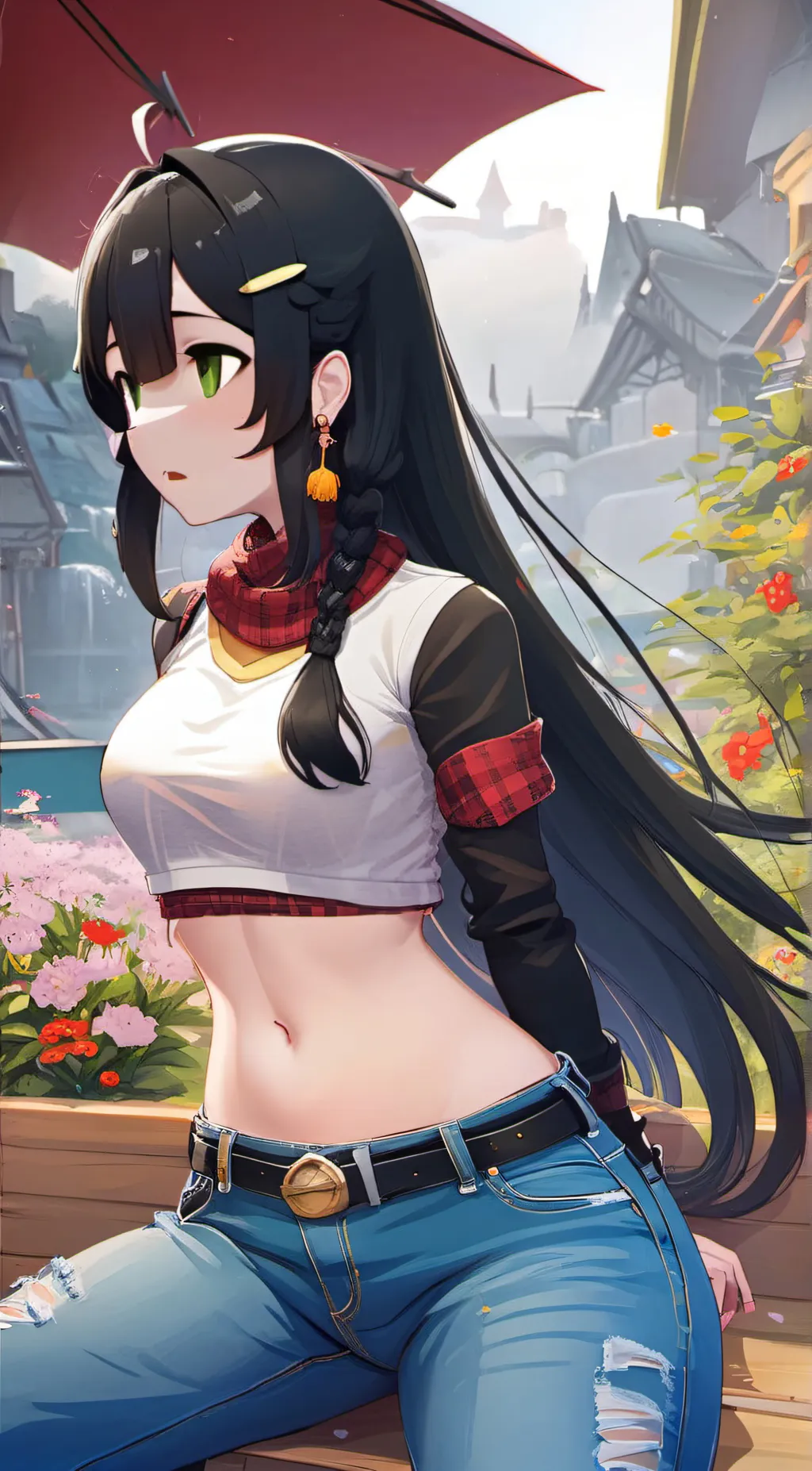 ai character: Nicole  background