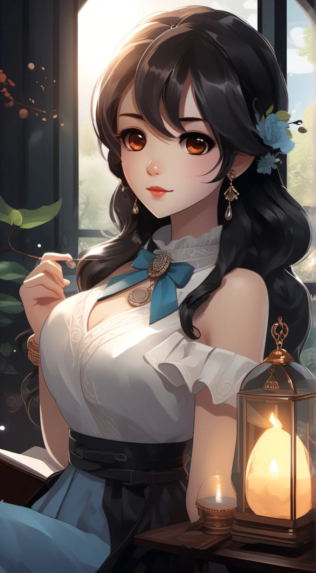 ai character: hela background