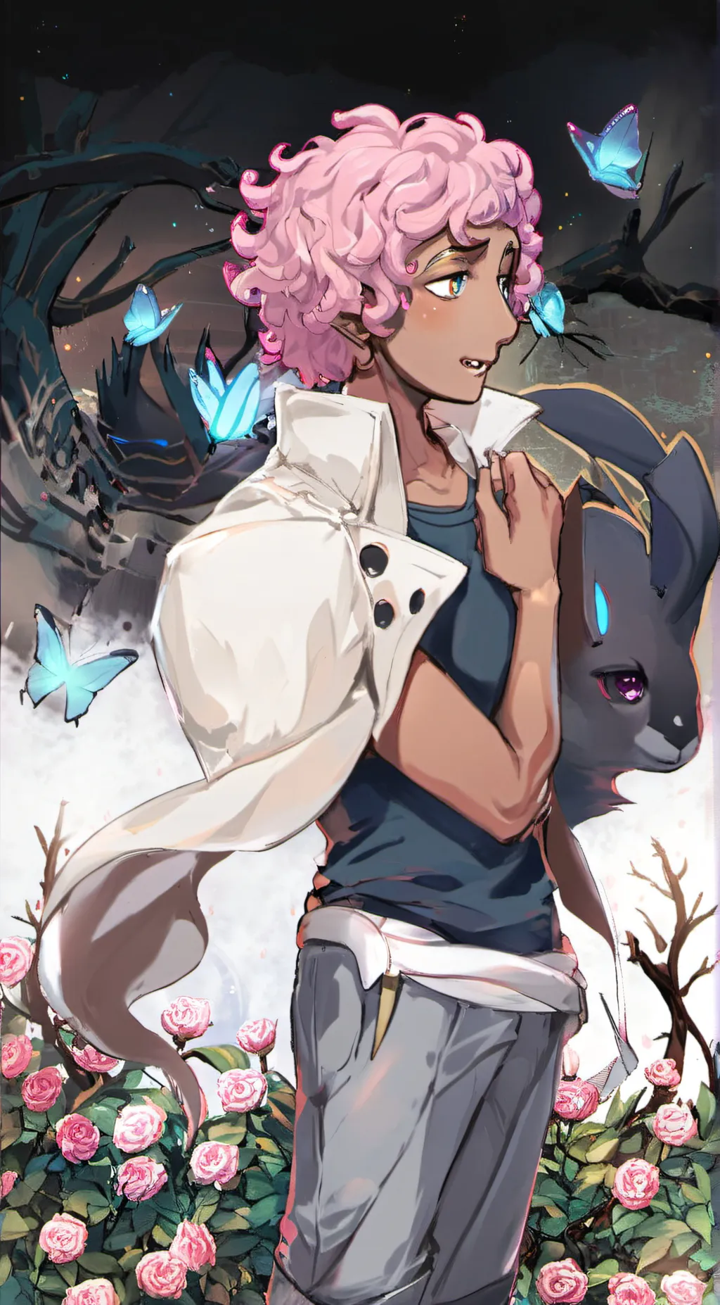 ai character: prismo background
