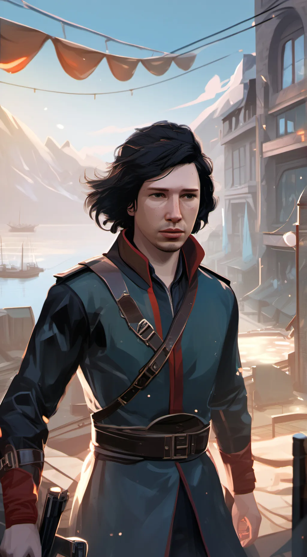ai character: Ben Solo(Kylo Ren) background