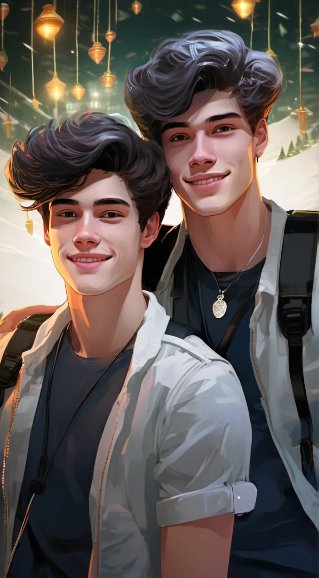 ai character: Stokes Twins  background