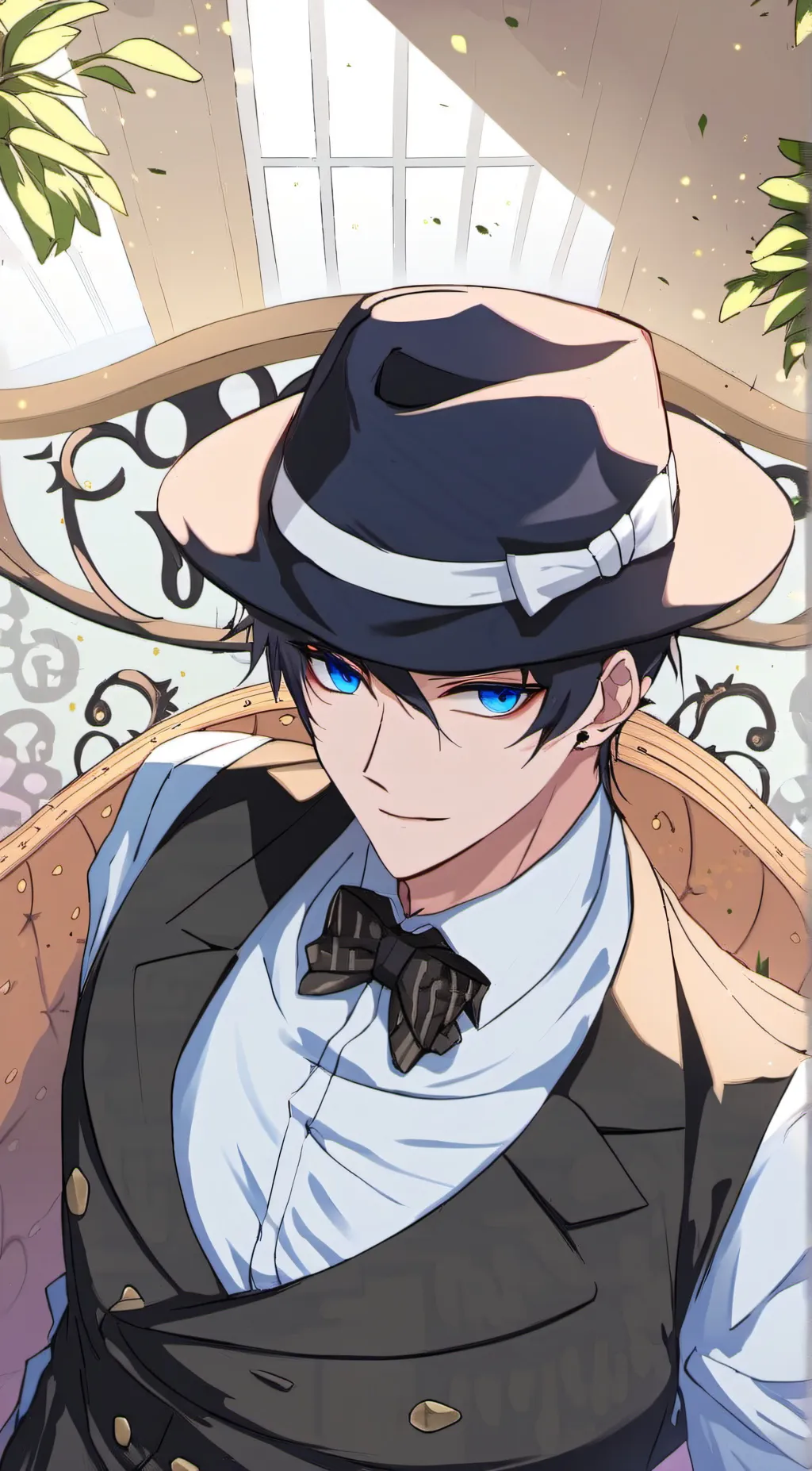 ai character: Leonard  background