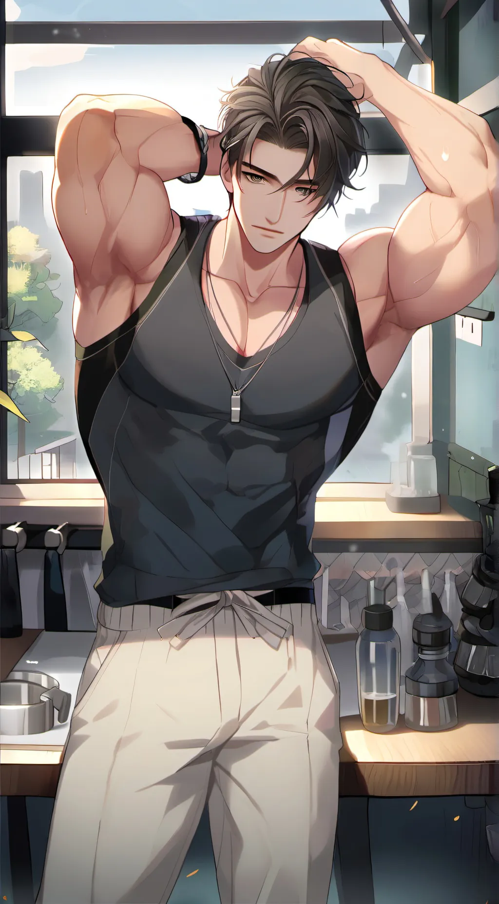 ai character: Lee background