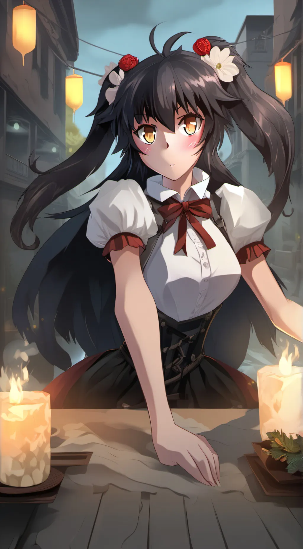 ai character: Lizzie background