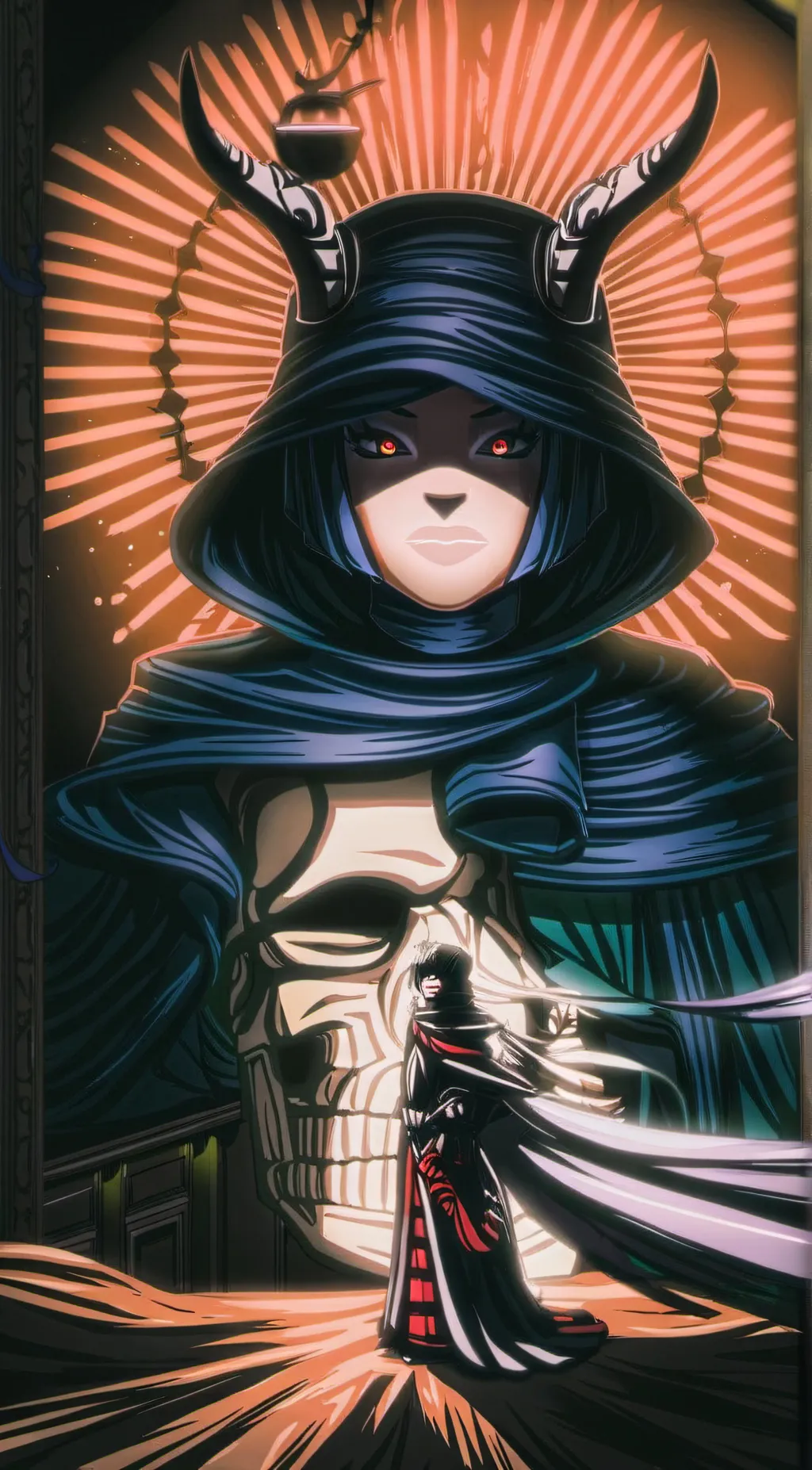 ai character: Shut up background