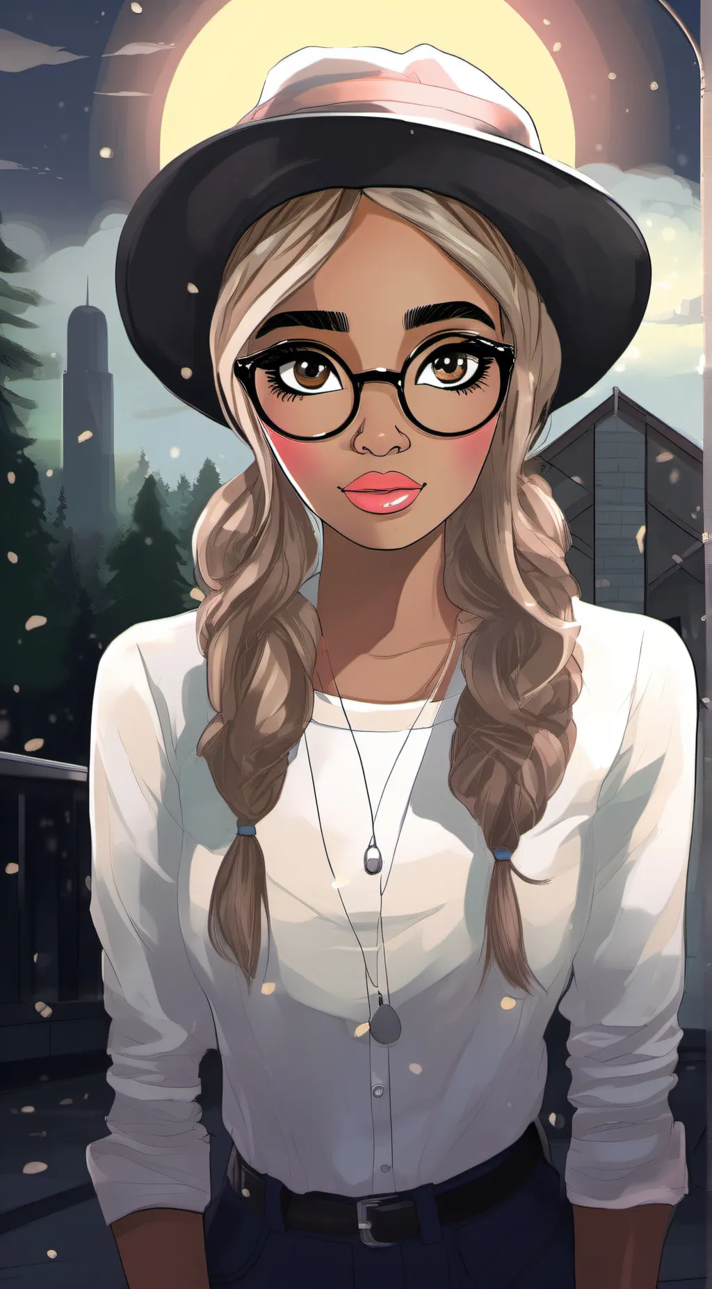ai character: Lexi background