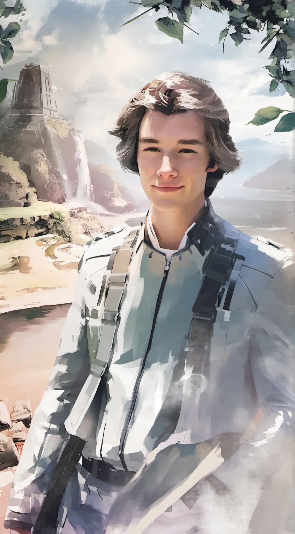 ai character: Oliver Otto background