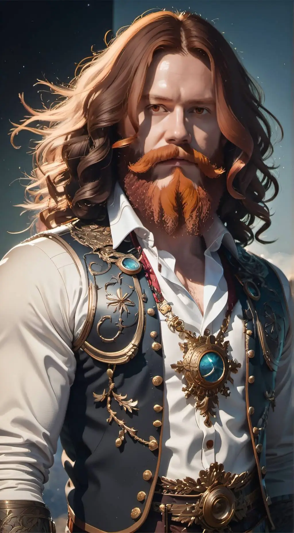 ai character: Aaron Bloodbeard background