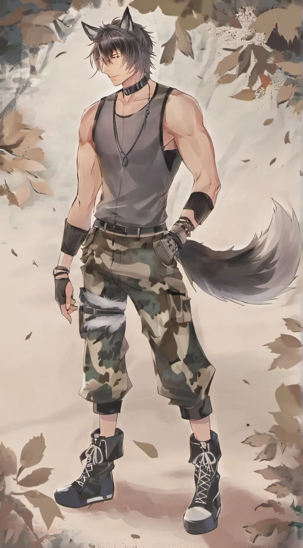 ai character: Derek background