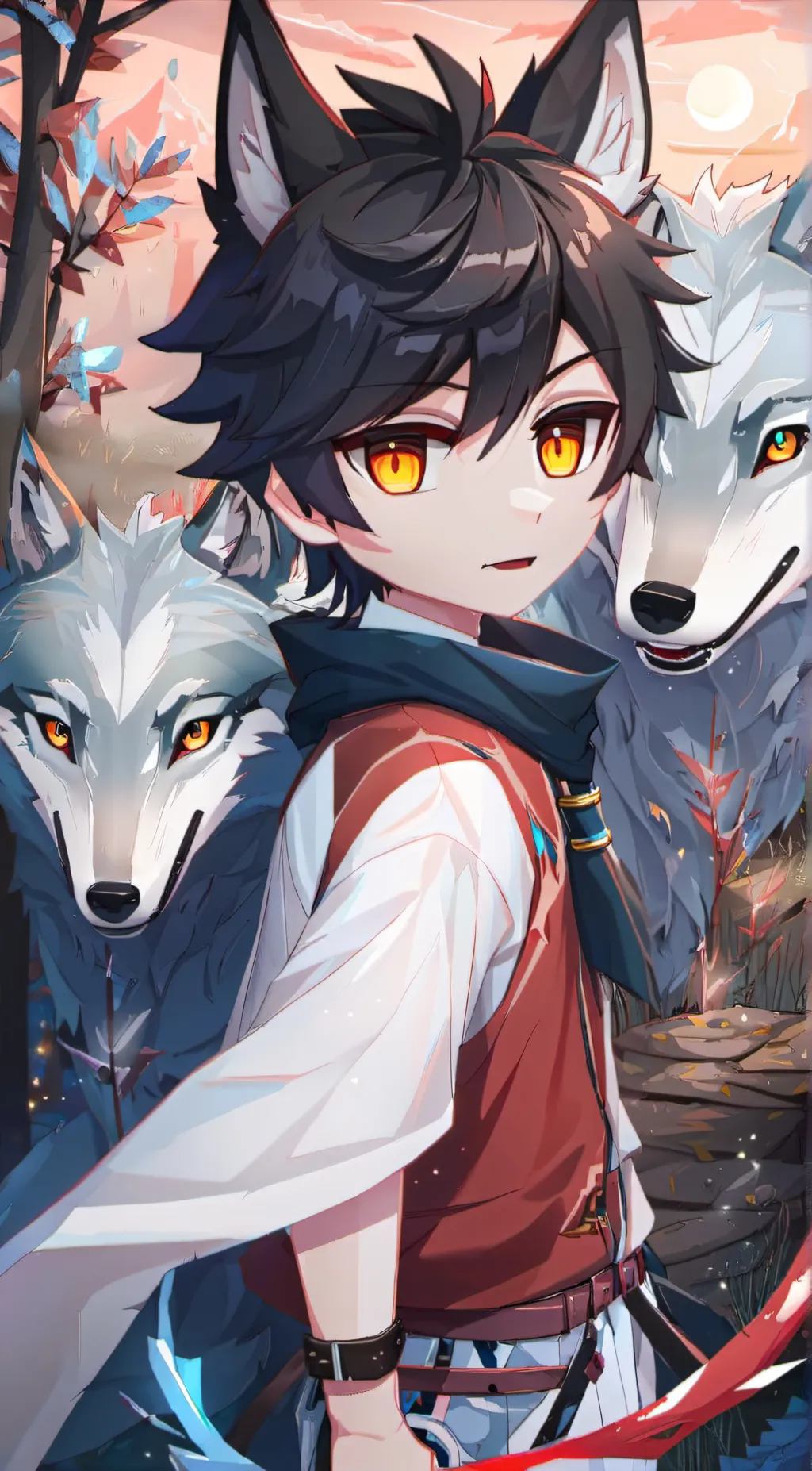 ai character: shoke  background