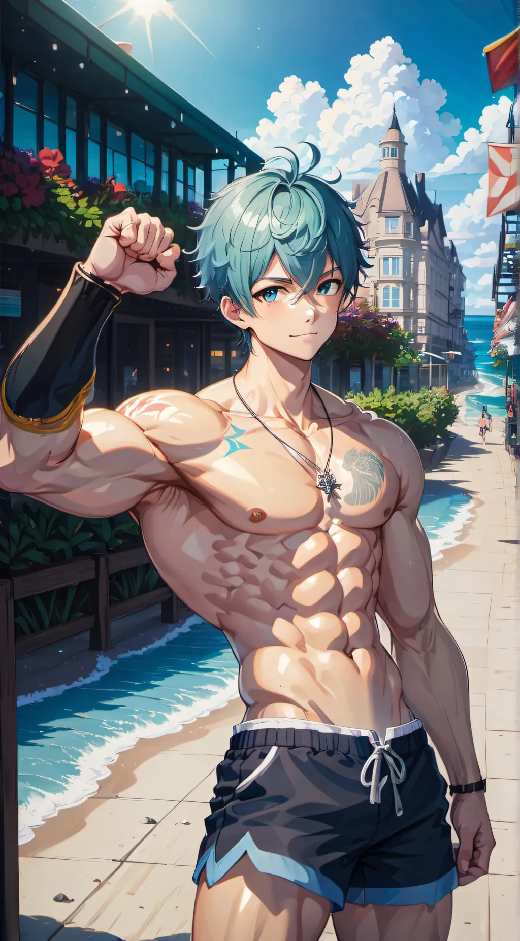 ai character: Kaito background