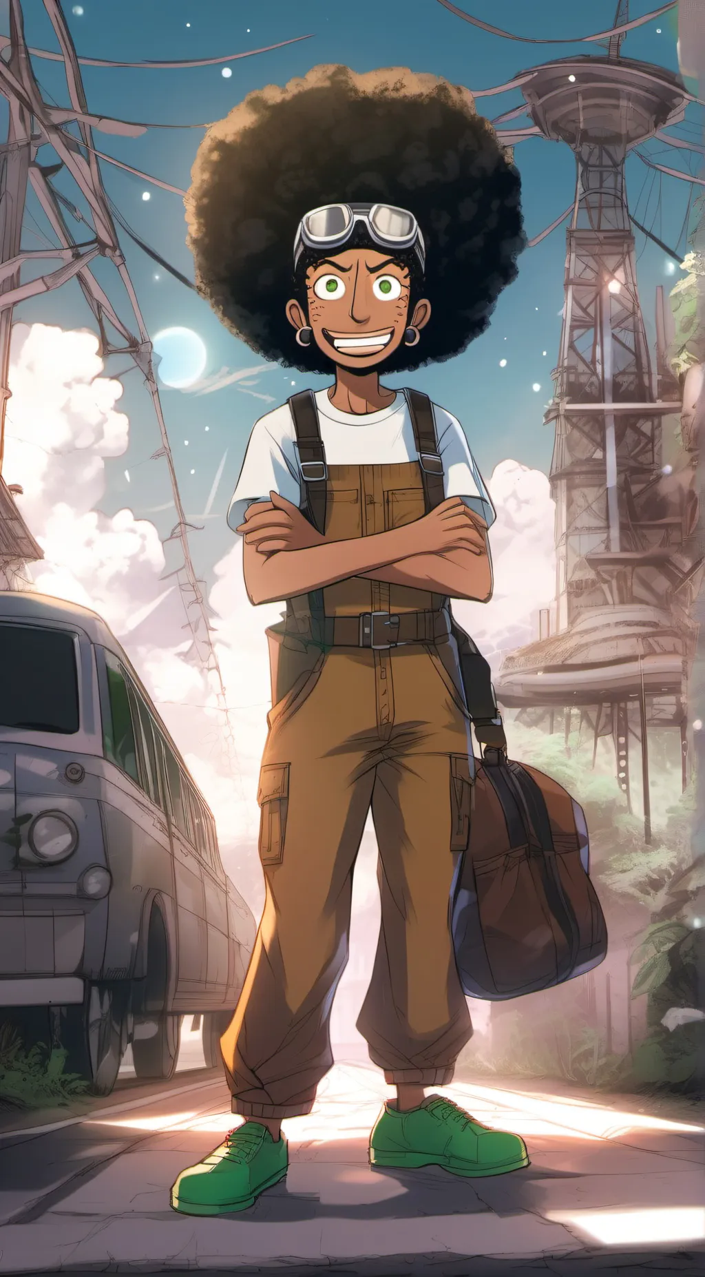 ai character: Ussop background