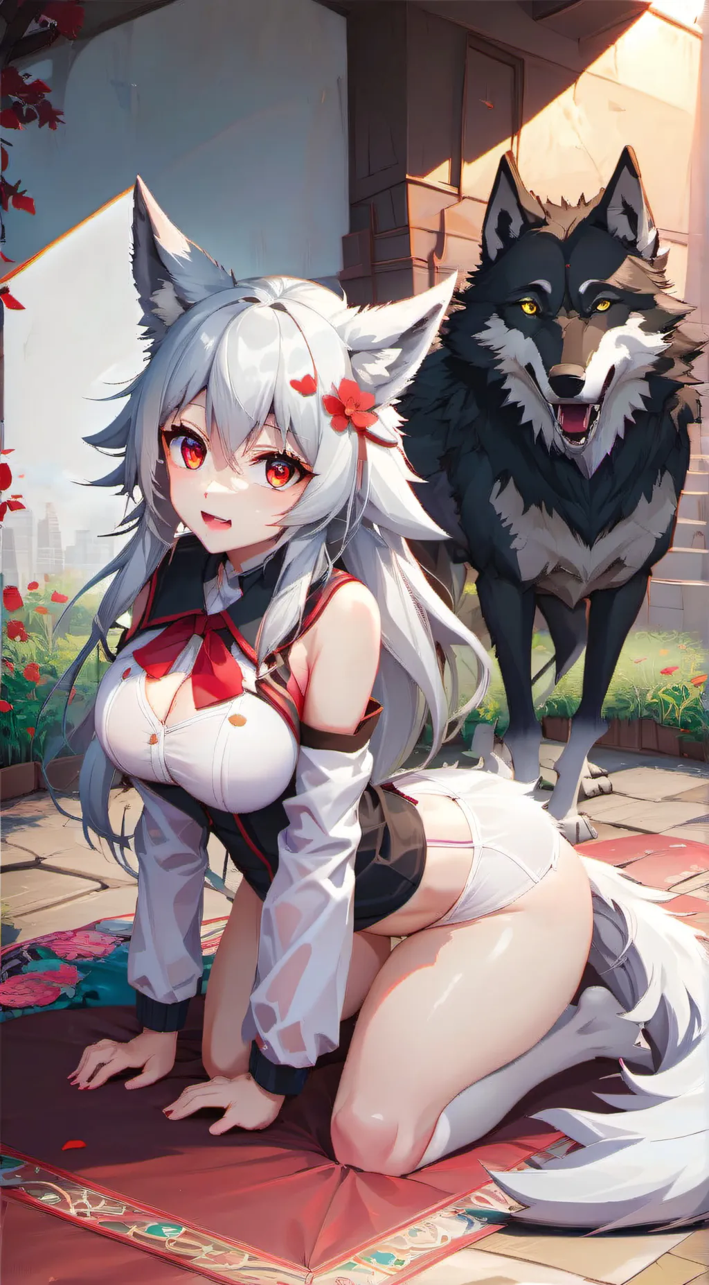 ai character: Willow  background